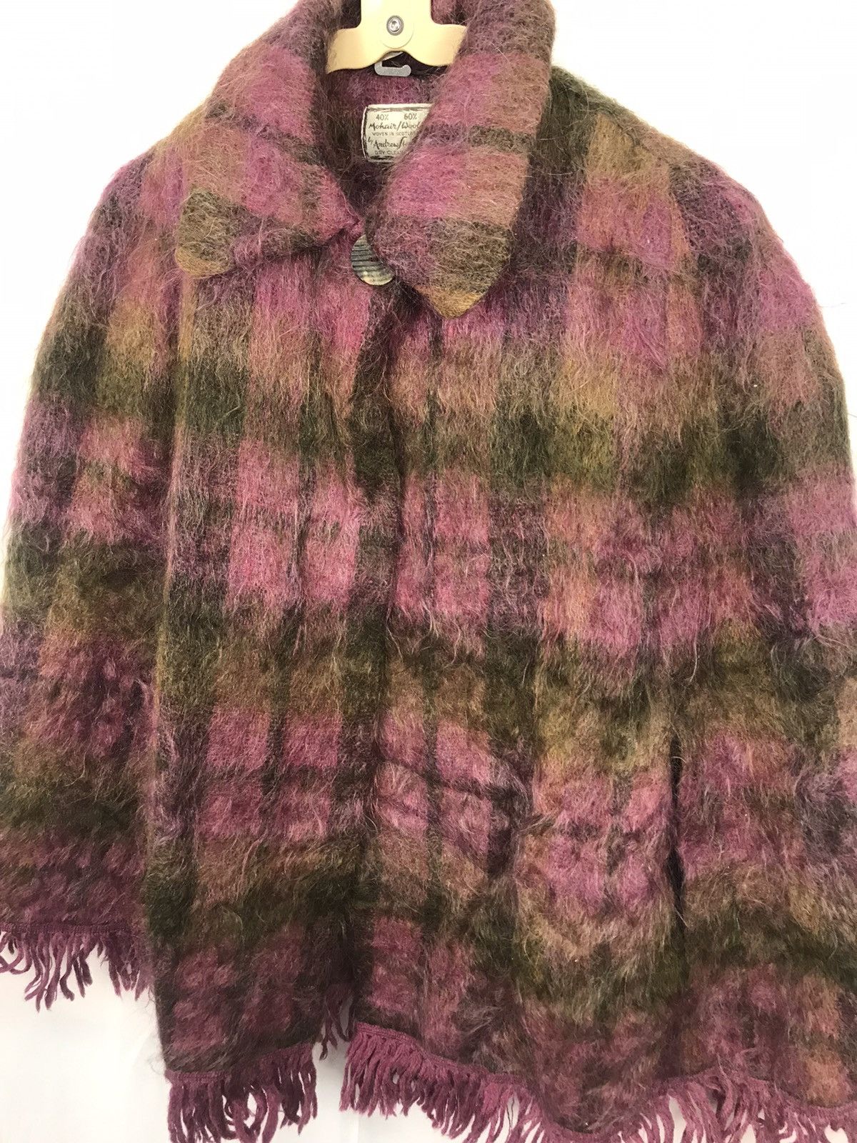 Designer × Vintage Vintage mohair capes by Andrew stewart made in Scotland Size US M / EU 48-50 / 2 - 8 Thumbnail