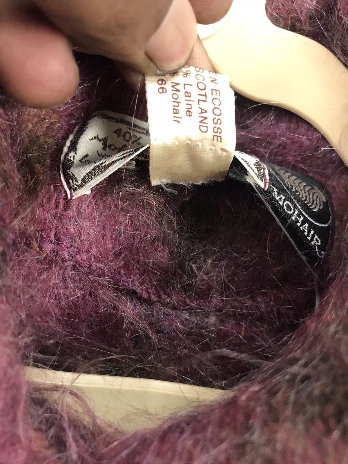 Designer × Vintage Vintage mohair capes by Andrew stewart made in Scotland Size US M / EU 48-50 / 2 - 5 Thumbnail