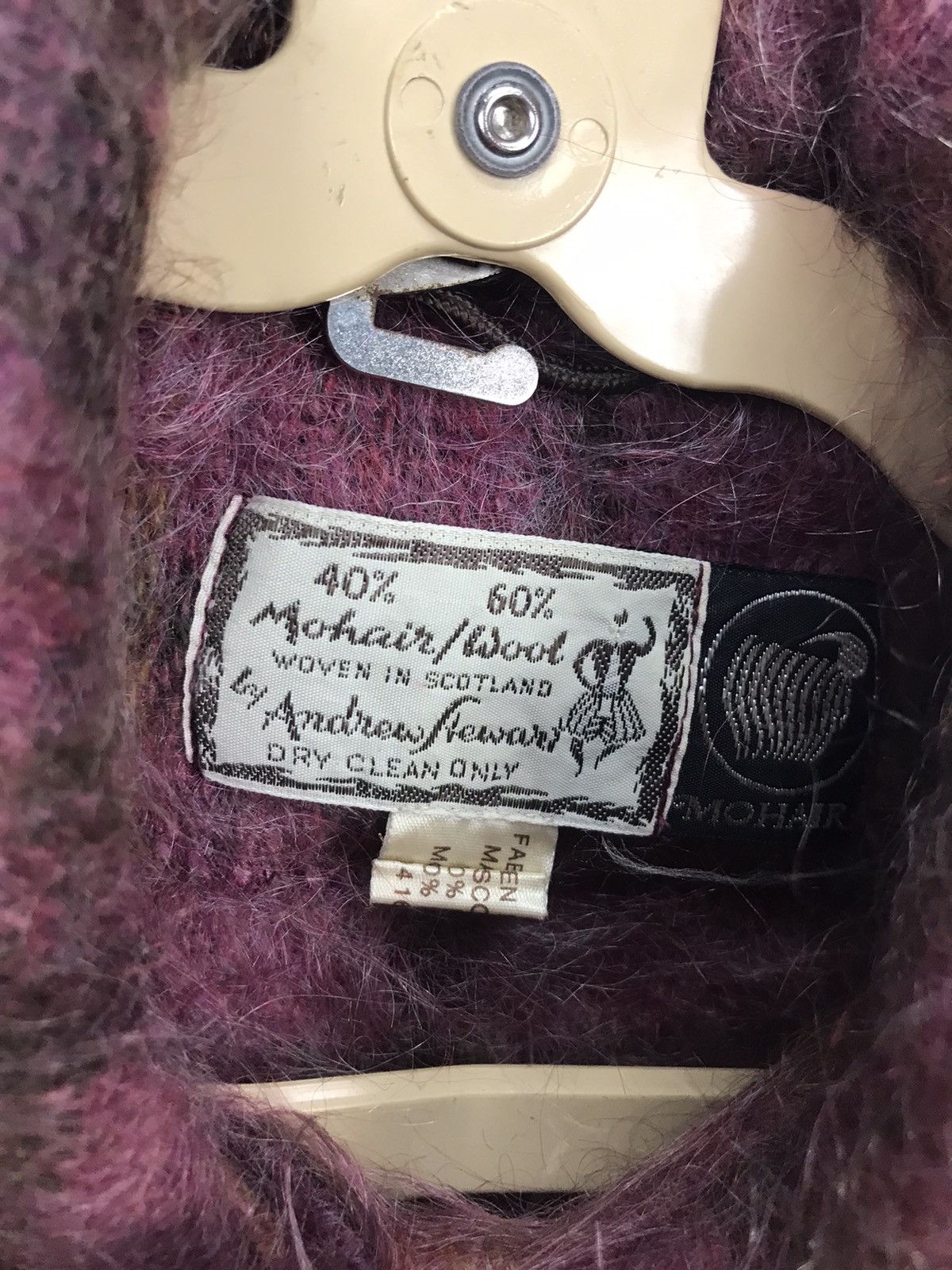 Designer × Vintage Vintage mohair capes by Andrew stewart made in Scotland Size US M / EU 48-50 / 2 - 4 Thumbnail