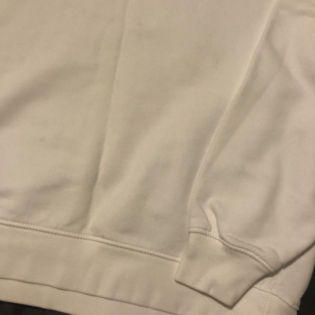 Nike × Vintage Vintage White Nike Check Sweatshirt Size US XL / EU 56 / 4 - 3 Thumbnail