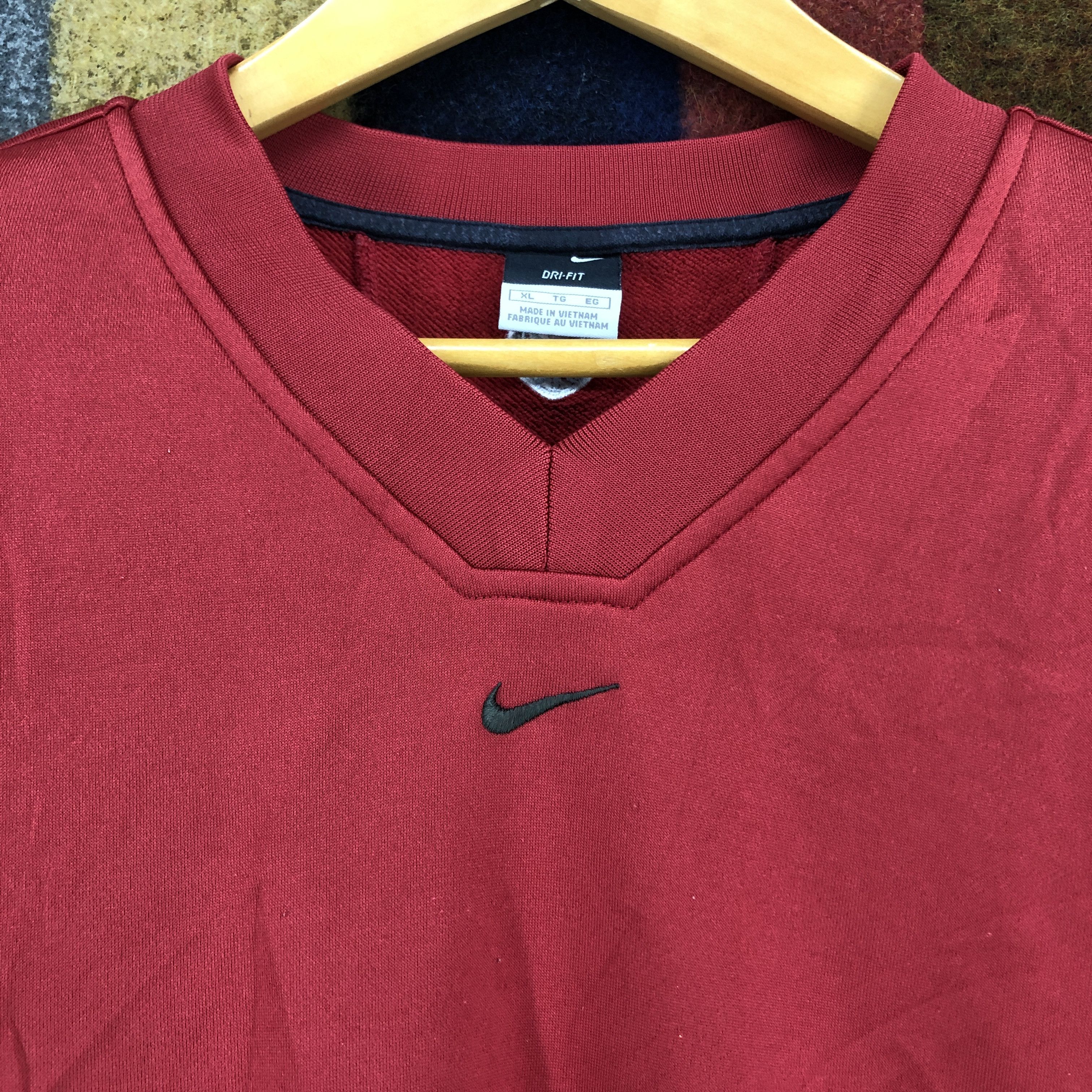 Nike NIKE DRI-FIT Jersey Jumper Center Logo #0390/P Size US L / EU 52-54 / 3 - 3 Thumbnail