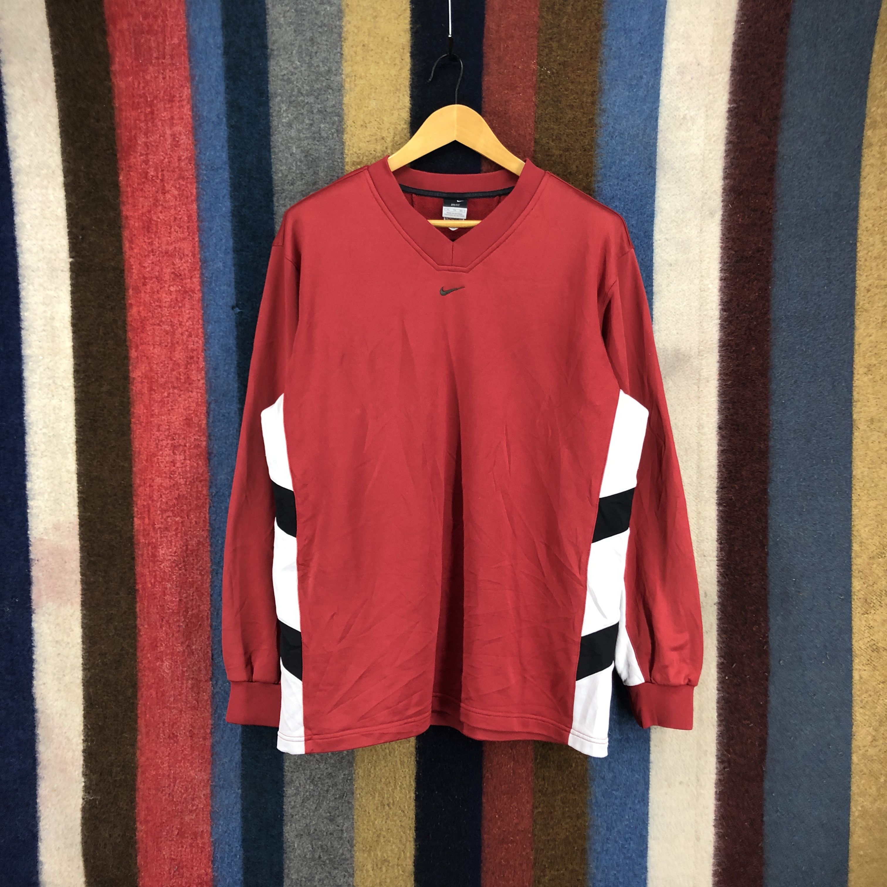 Nike NIKE DRI-FIT Jersey Jumper Center Logo #0390/P Size US L / EU 52-54 / 3 - 1 Thumbnail