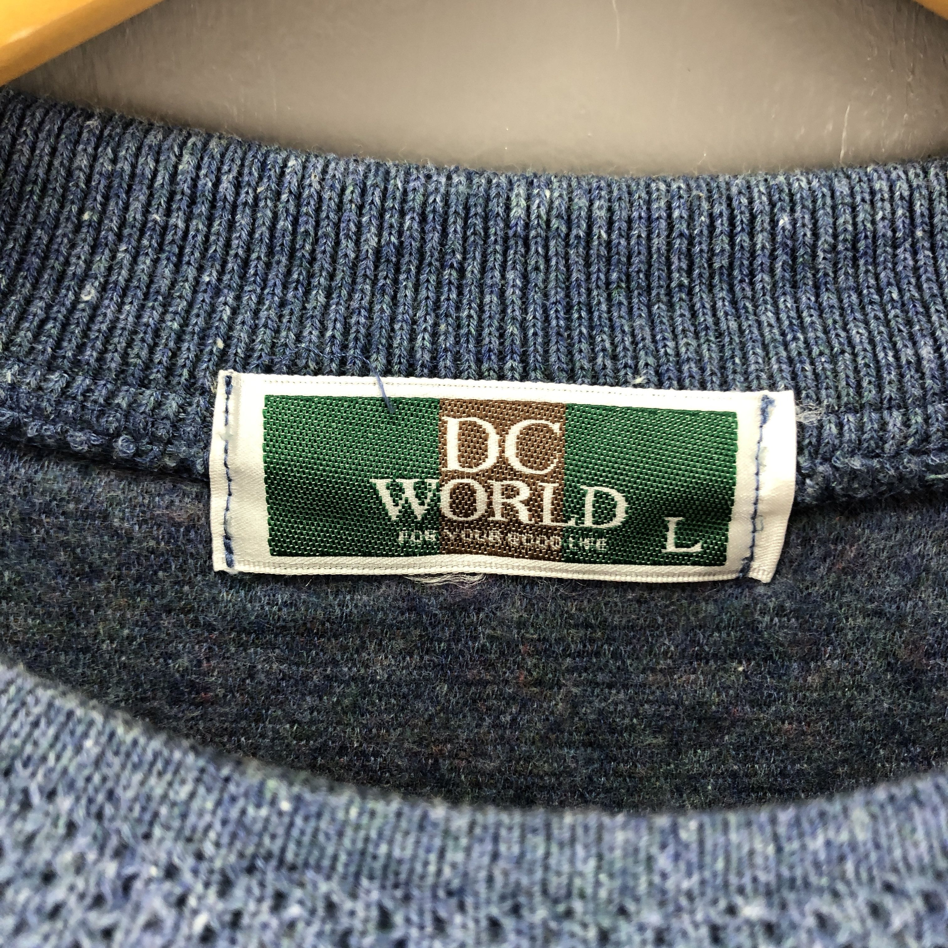 DC DC WORLD Art Design Crew Neck Sweatshirt #0802/Y Size US M / EU 48-50 / 2 - 6 Thumbnail