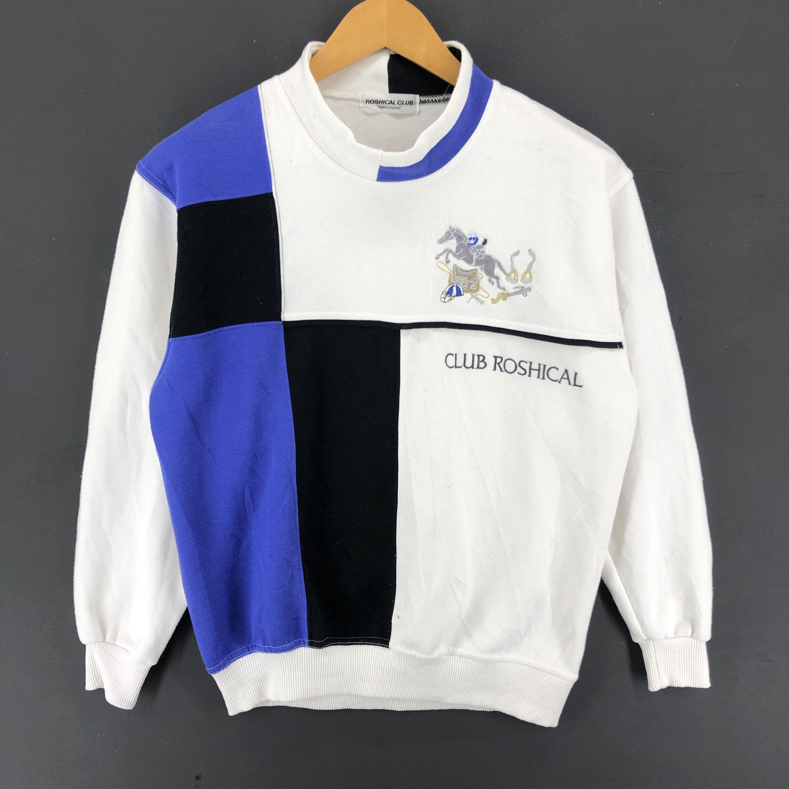 Other ROSHICAL CLUB Crew Neck Sweatshirt #2044-22 Size US S / EU 44-46 / 1 - 2 Thumbnail