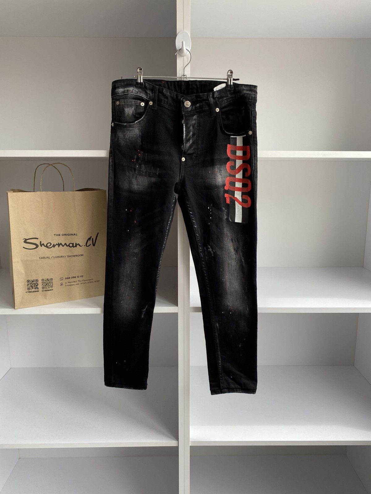 Dsquared2 Dsquared2 Distressed Denim Pants Jeans Faded Size US 44 / EU 60 - 1 Thumbnail