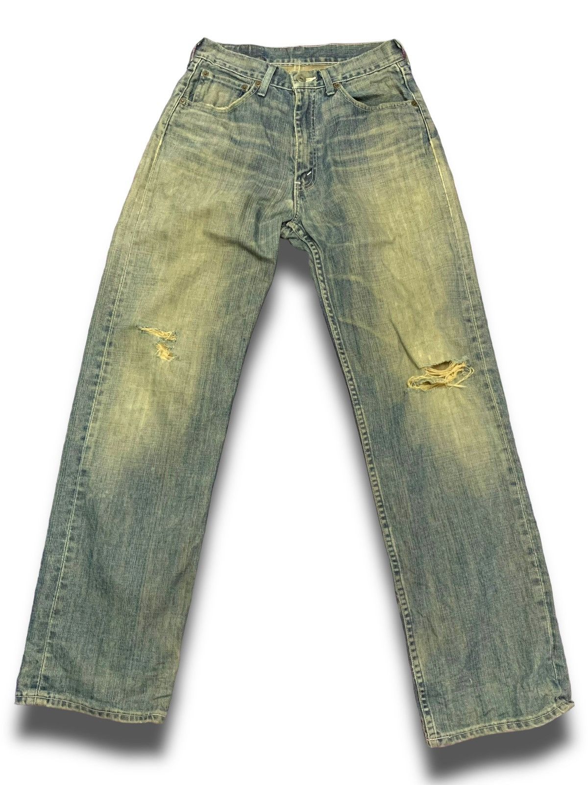 Levi's × Vintage Crazy Vintage Levis Distressed 504 Size US 29 - 1 Thumbnail