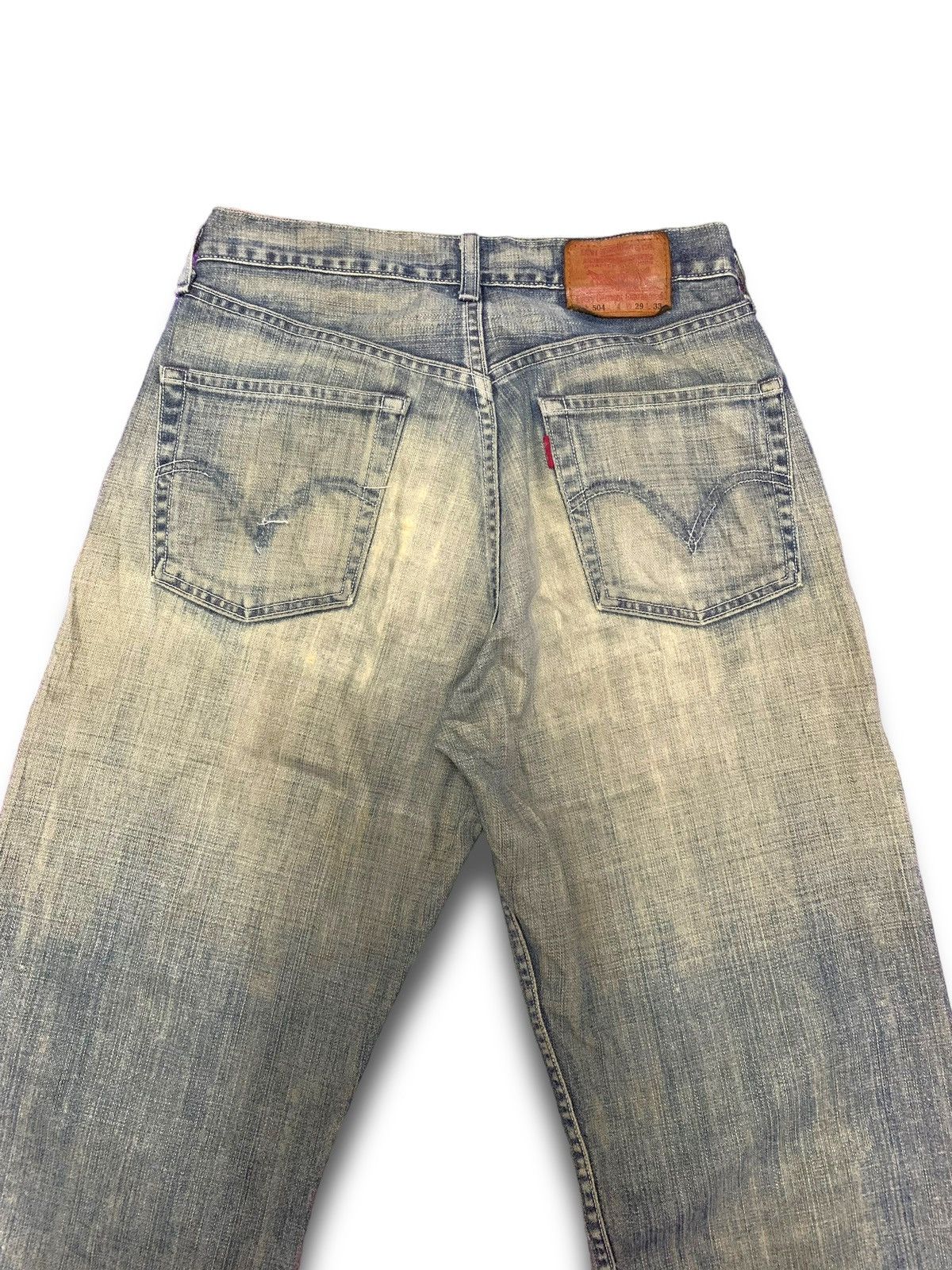Levi's × Vintage Crazy Vintage Levis Distressed 504 Size US 29 - 5 Thumbnail