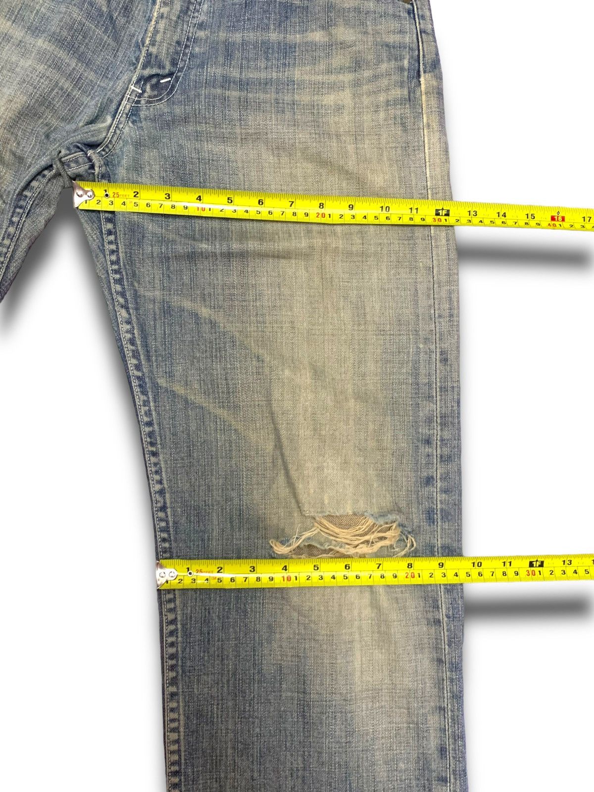 Levi's × Vintage Crazy Vintage Levis Distressed 504 Size US 29 - 12 Thumbnail