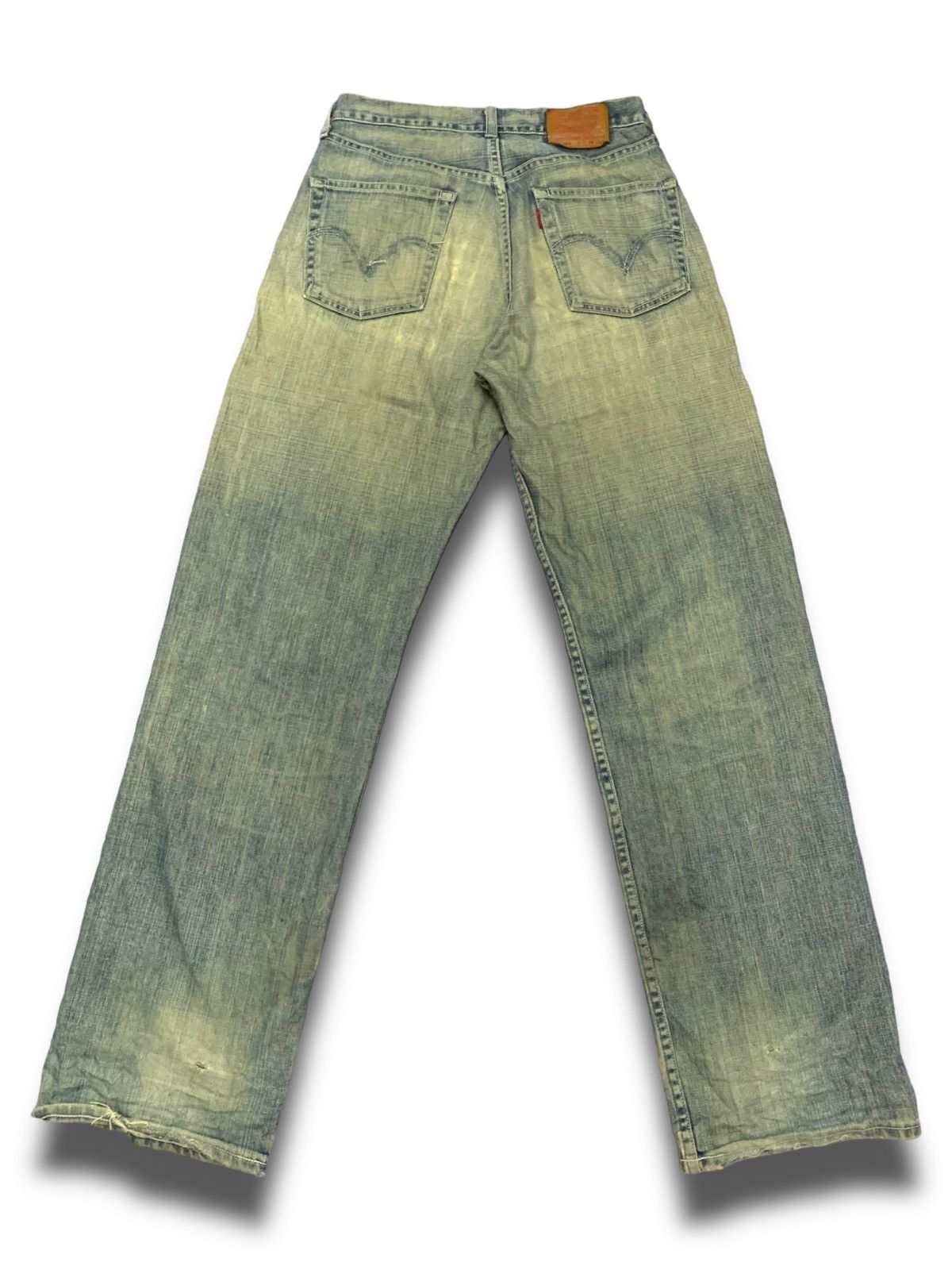 Levi's × Vintage Crazy Vintage Levis Distressed 504 Size US 29 - 2 Thumbnail
