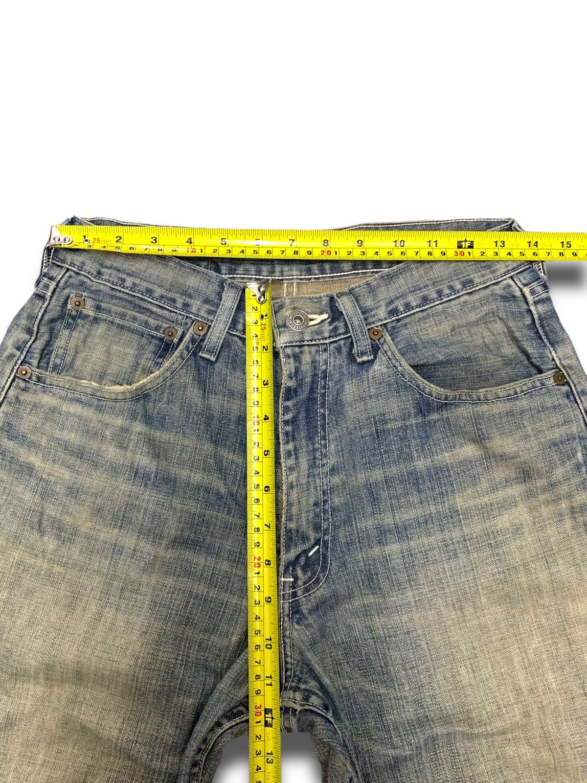 Levi's × Vintage Crazy Vintage Levis Distressed 504 Size US 29 - 11 Thumbnail