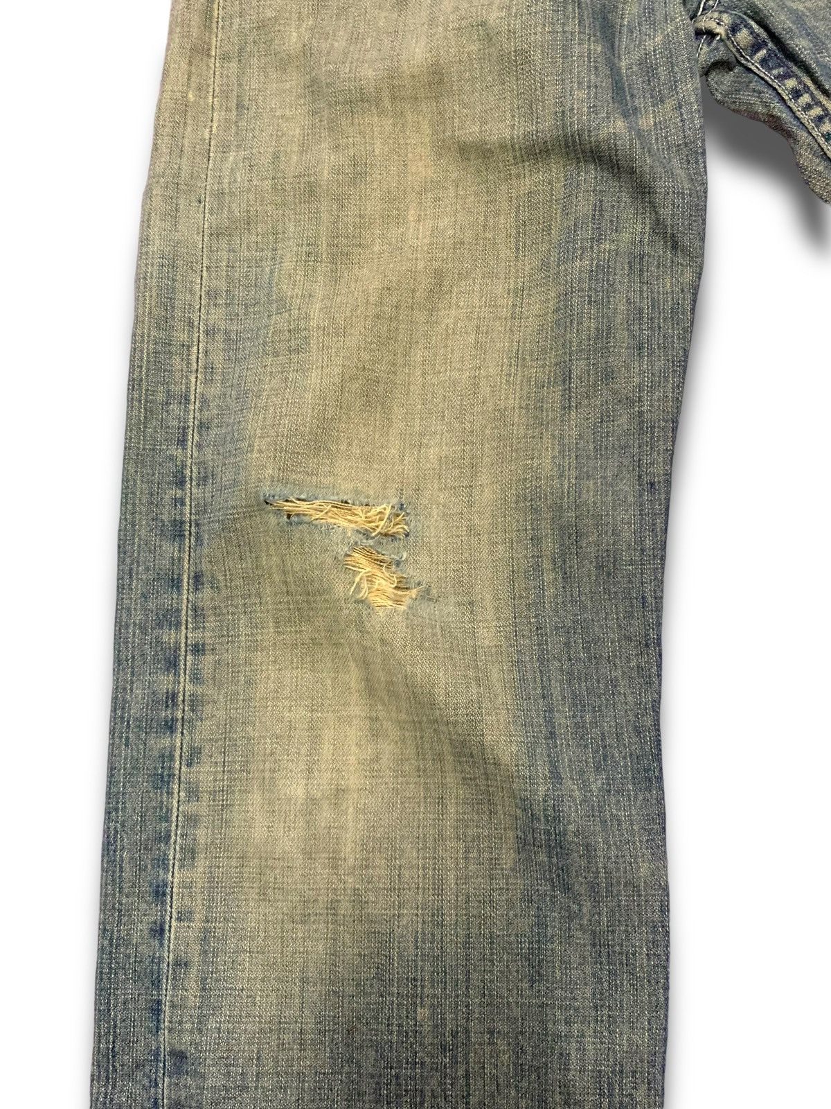 Levi's × Vintage Crazy Vintage Levis Distressed 504 Size US 29 - 4 Thumbnail