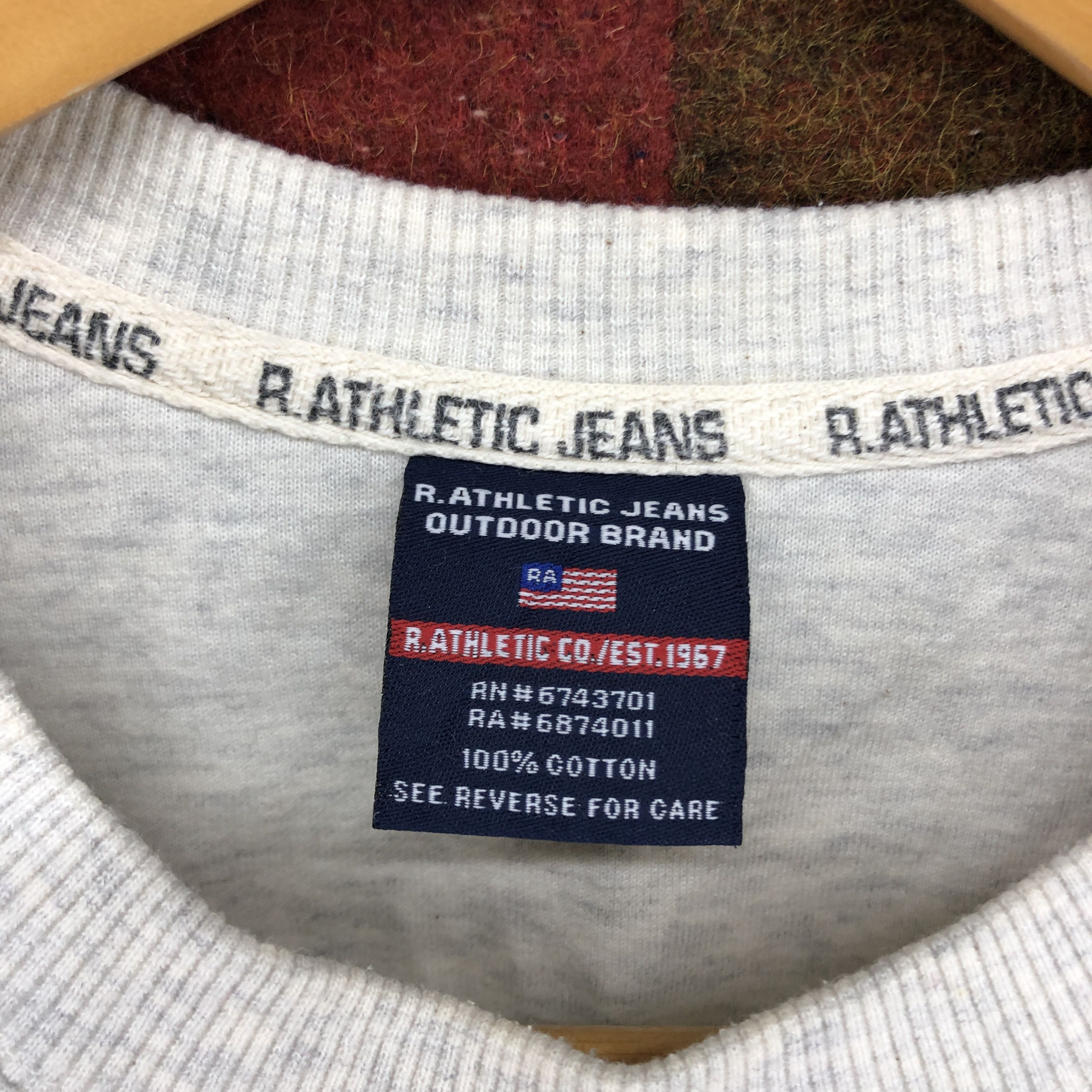 Other R. ATHLETIC JEANS Crew Neck Sweatshirt #0651/AB Size US L / EU 52-54 / 3 - 8 Thumbnail