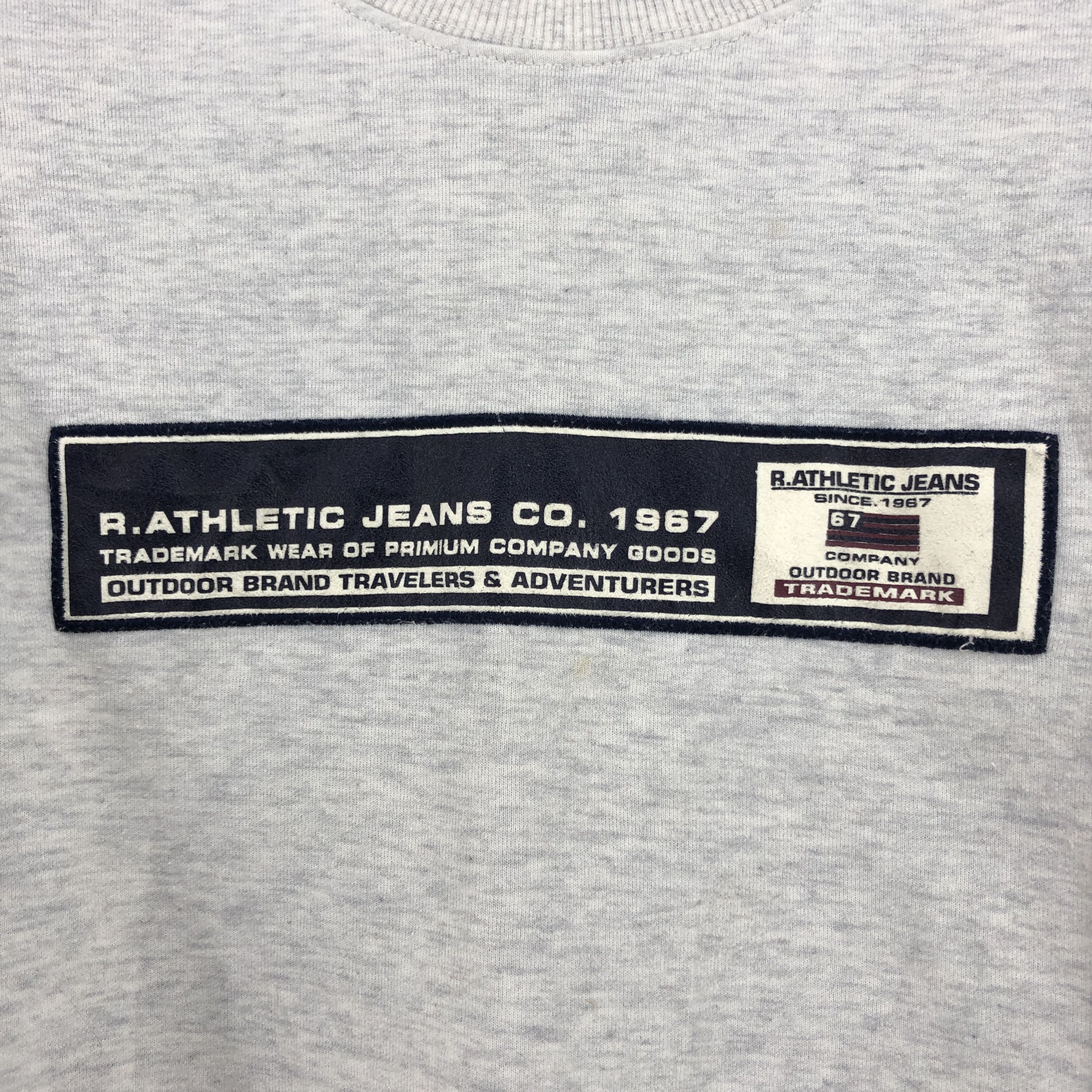 Other R. ATHLETIC JEANS Crew Neck Sweatshirt #0651/AB Size US L / EU 52-54 / 3 - 2 Thumbnail