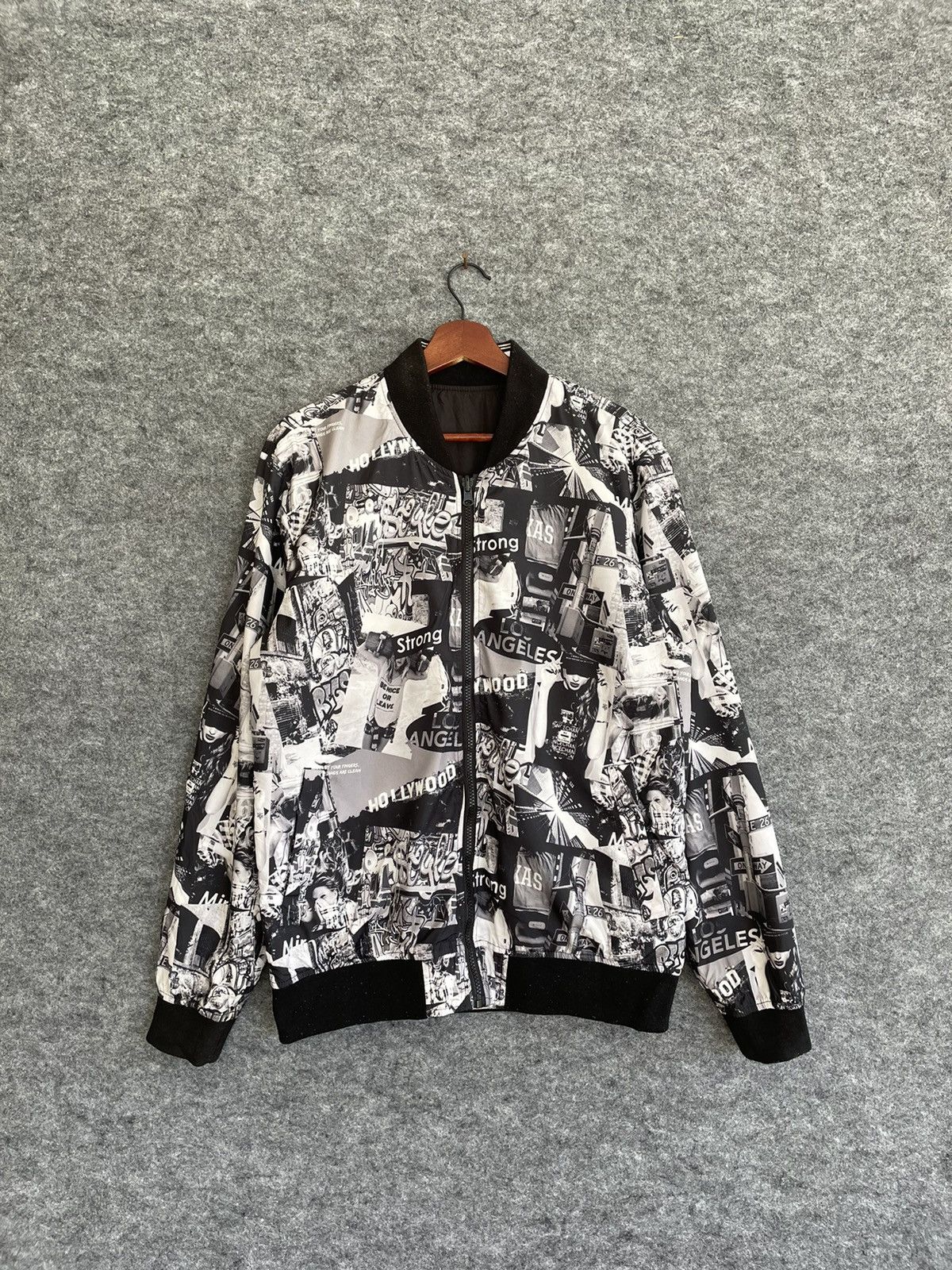 Japanese Brand BROWNY VINTAGE OVERPRINTED BOMBER Size US L / EU 52-54 / 3 - 1 Thumbnail