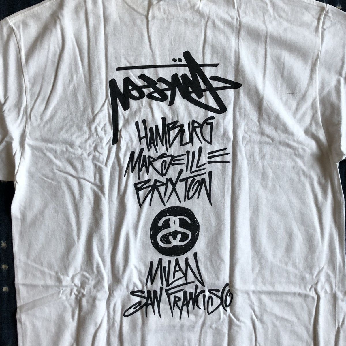 Stussy Stussy World Tour Tee 06ss Size US XL / EU 56 / 4 - 5 Thumbnail