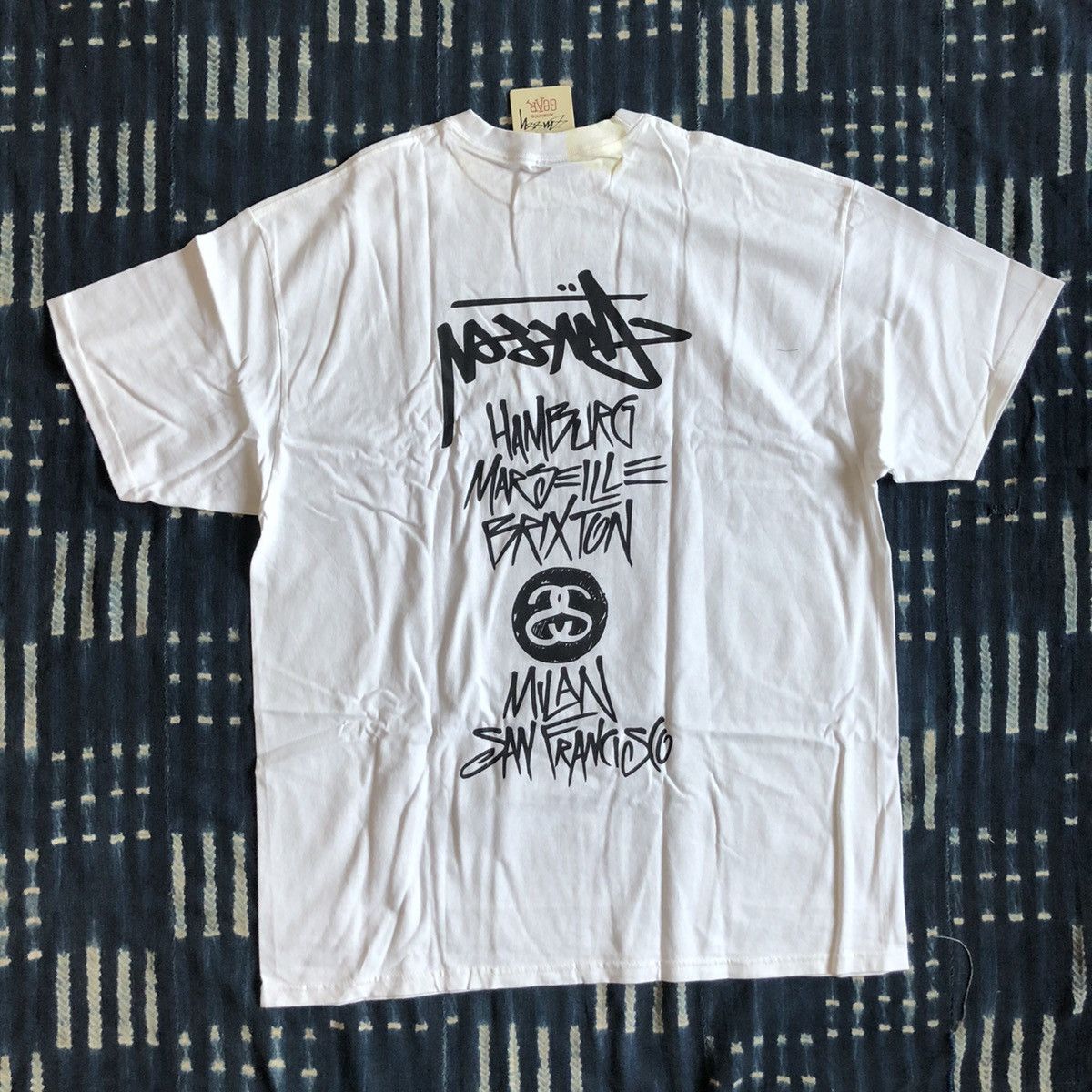 Stussy Stussy World Tour Tee 06ss Size US XL / EU 56 / 4 - 4 Thumbnail