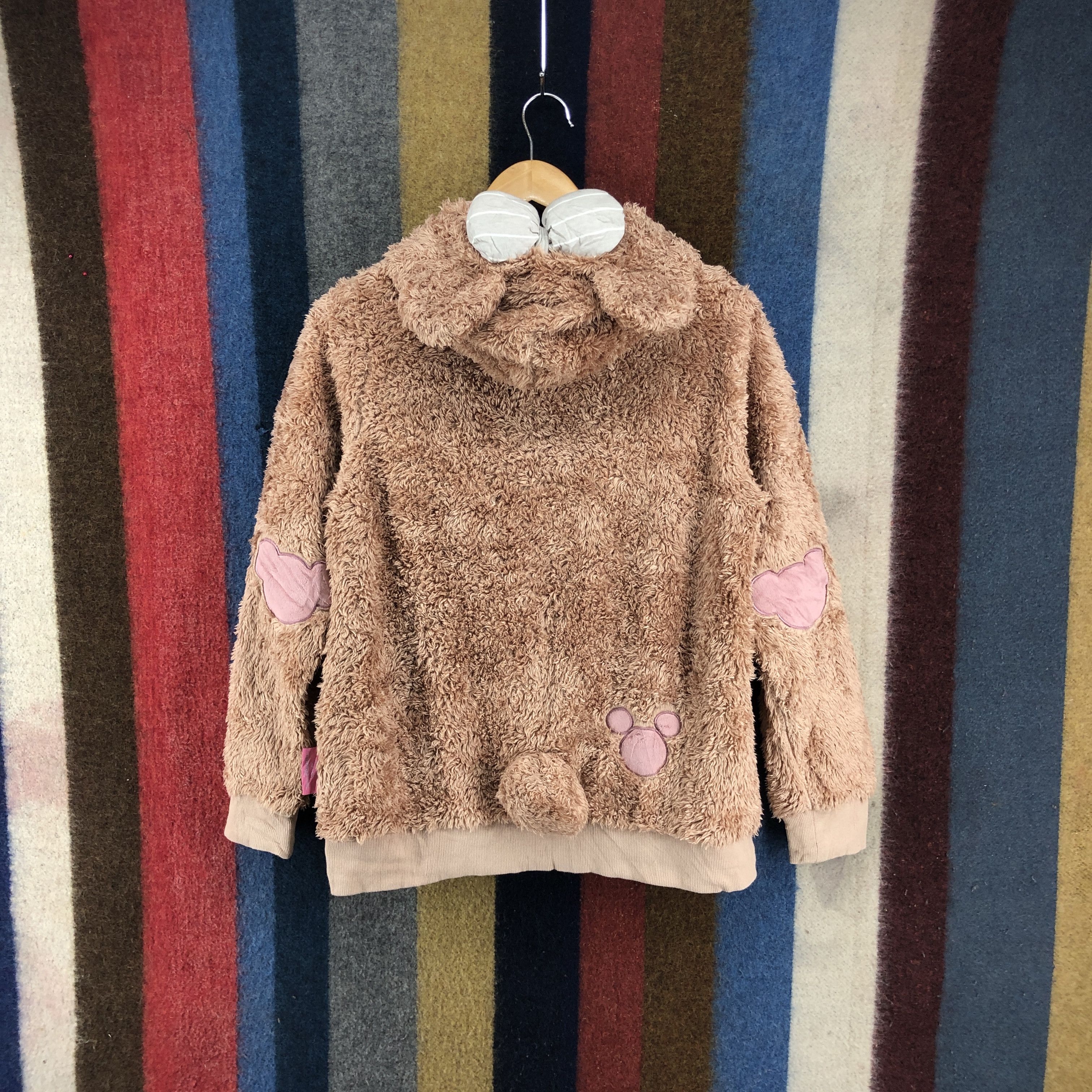 Disney TOKYO DISNEY SEA Ear Hoodie Fur Fleece #0171/I Size S / US 4 / IT 40 - 8 Thumbnail