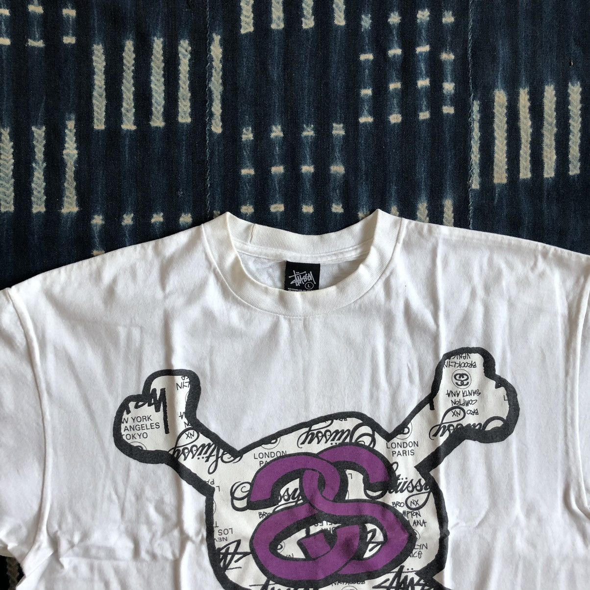 【archive】Stussy Stock-Logo T-shirt Pre-owned] stussy Apple Logo T-Shirt – Archive Factory