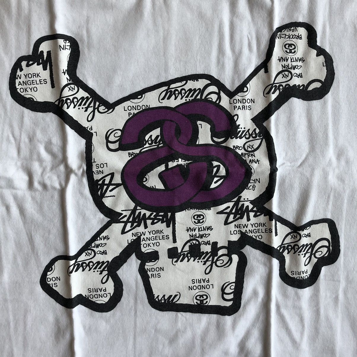 【archive】Stussy Stock-Logo T-shirt Pre-owned] stussy Apple Logo T-Shirt – Archive Factory