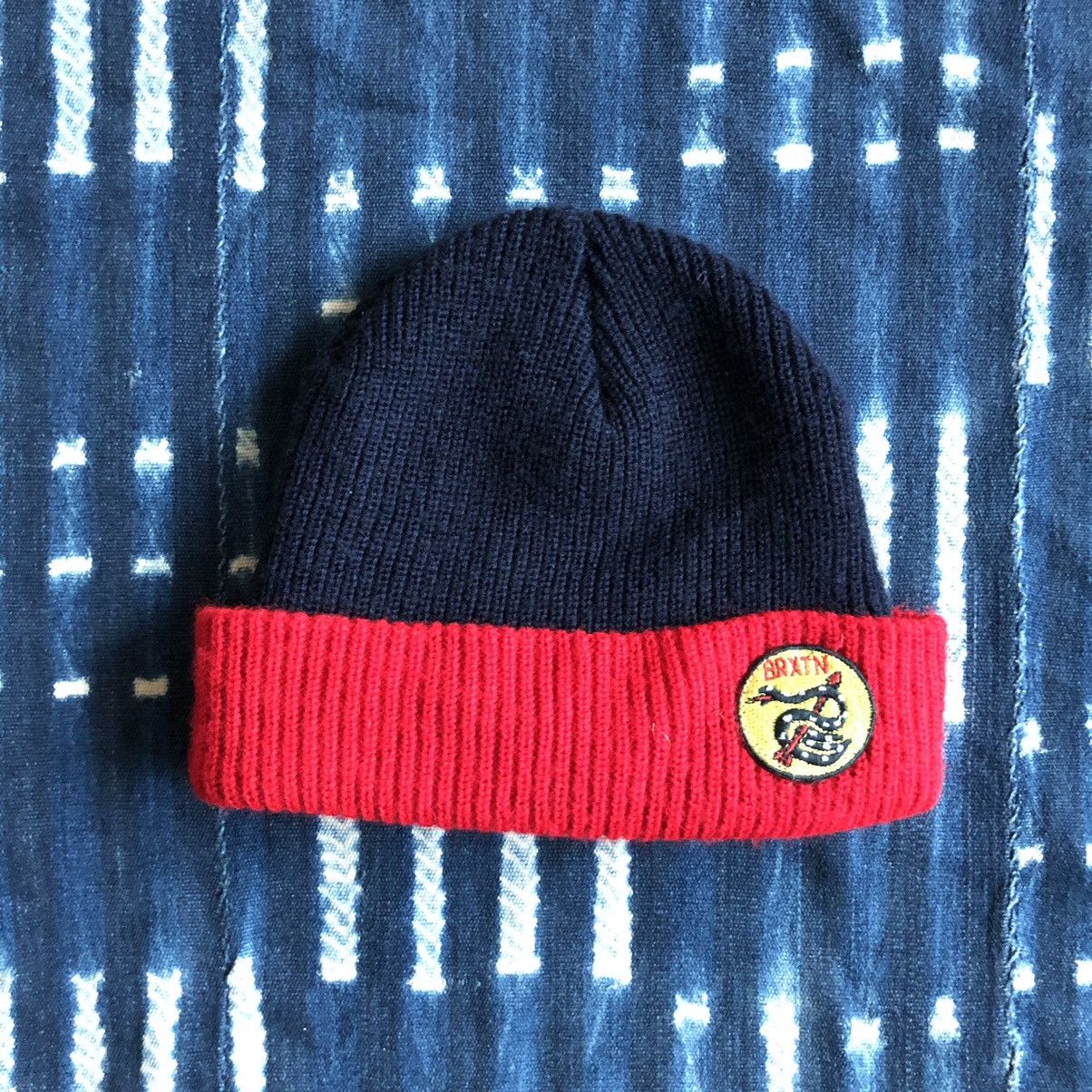Vintage Brixton Patch Beanie Size ONE SIZE - 1 Thumbnail