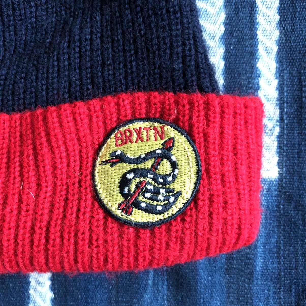 Vintage Brixton Patch Beanie Size ONE SIZE - 2 Thumbnail