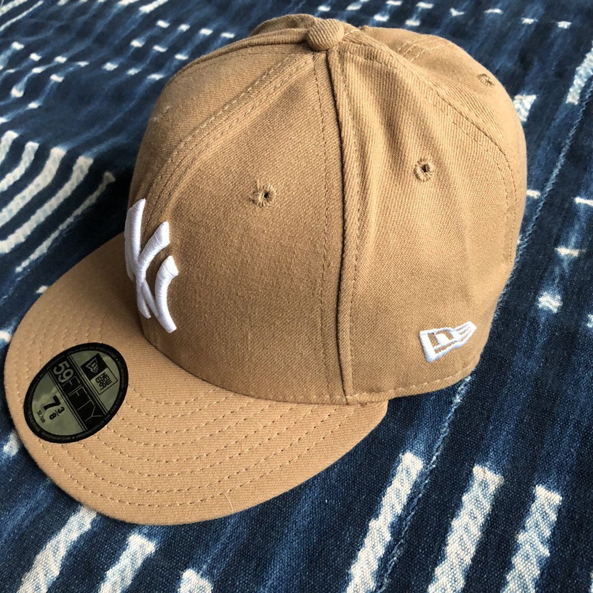 New York Yankees New York Yankees Logo New Era Cap 3/8 7 – 90s Vintage Size ONE SIZE - 2 Thumbnail