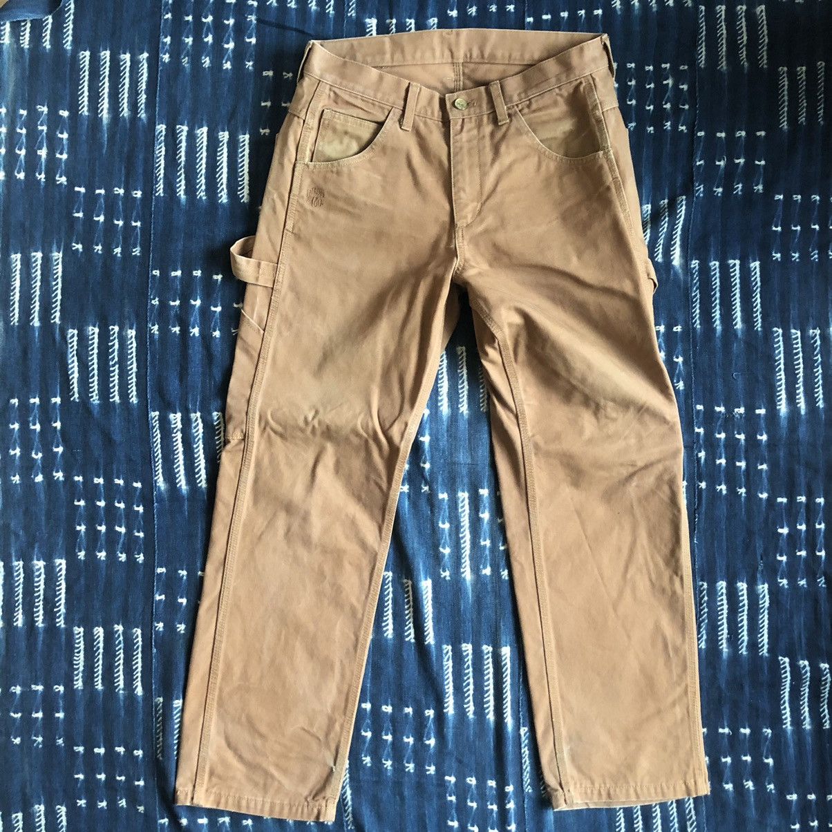 image of Neighborhood Canvas Capenter Pants S in Brown, Men's (Size 30)