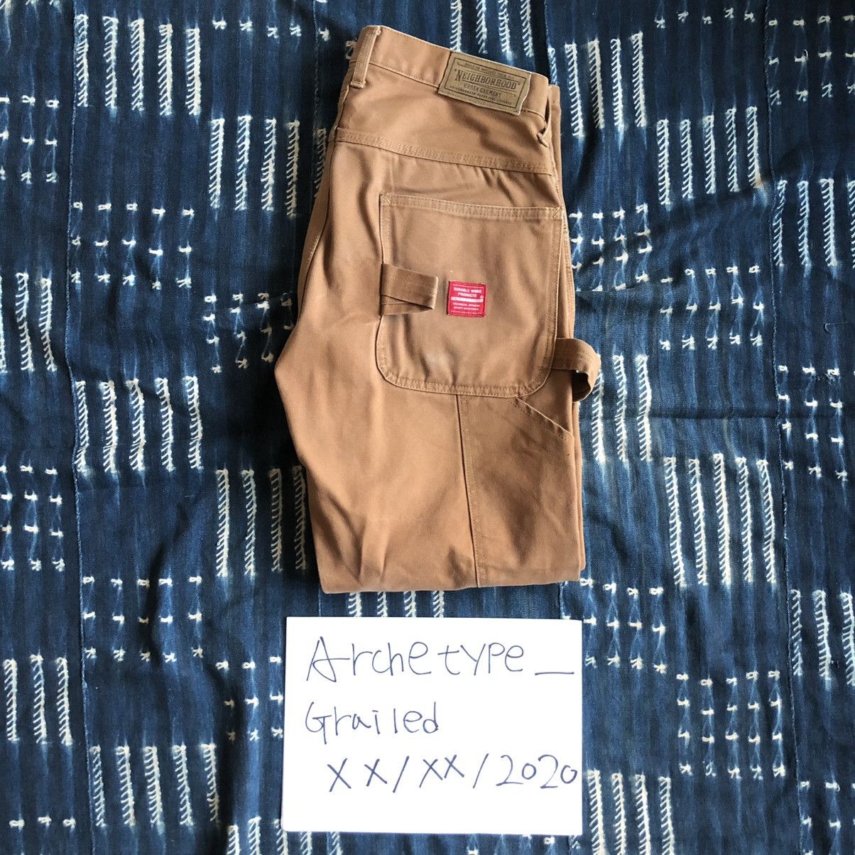 Neighborhood Neighborhood Canvas Capenter Pants FW15 Size US 30 / EU 46 - 8 Thumbnail