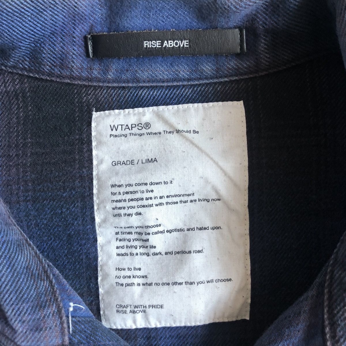 Wtaps Wtaps Archive AW09 Vatos Ombre Check Shirt Size US S / EU 44-46 / 1 - 5 Thumbnail