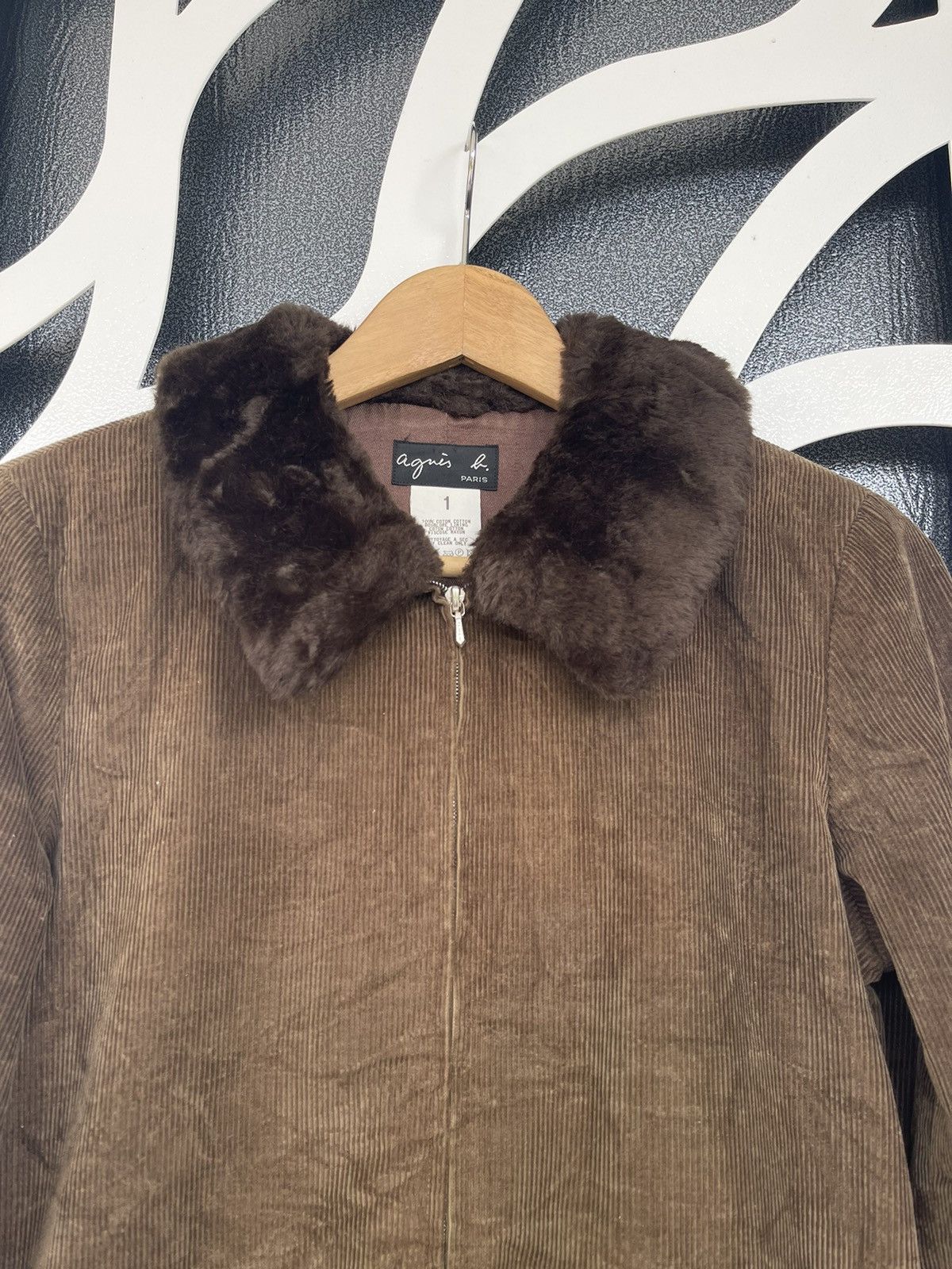 agnes b. VINTAGE AGNES.B RIRI ZIP QUDROY JACKET Size S / US 4 / IT 40 - 4 Thumbnail