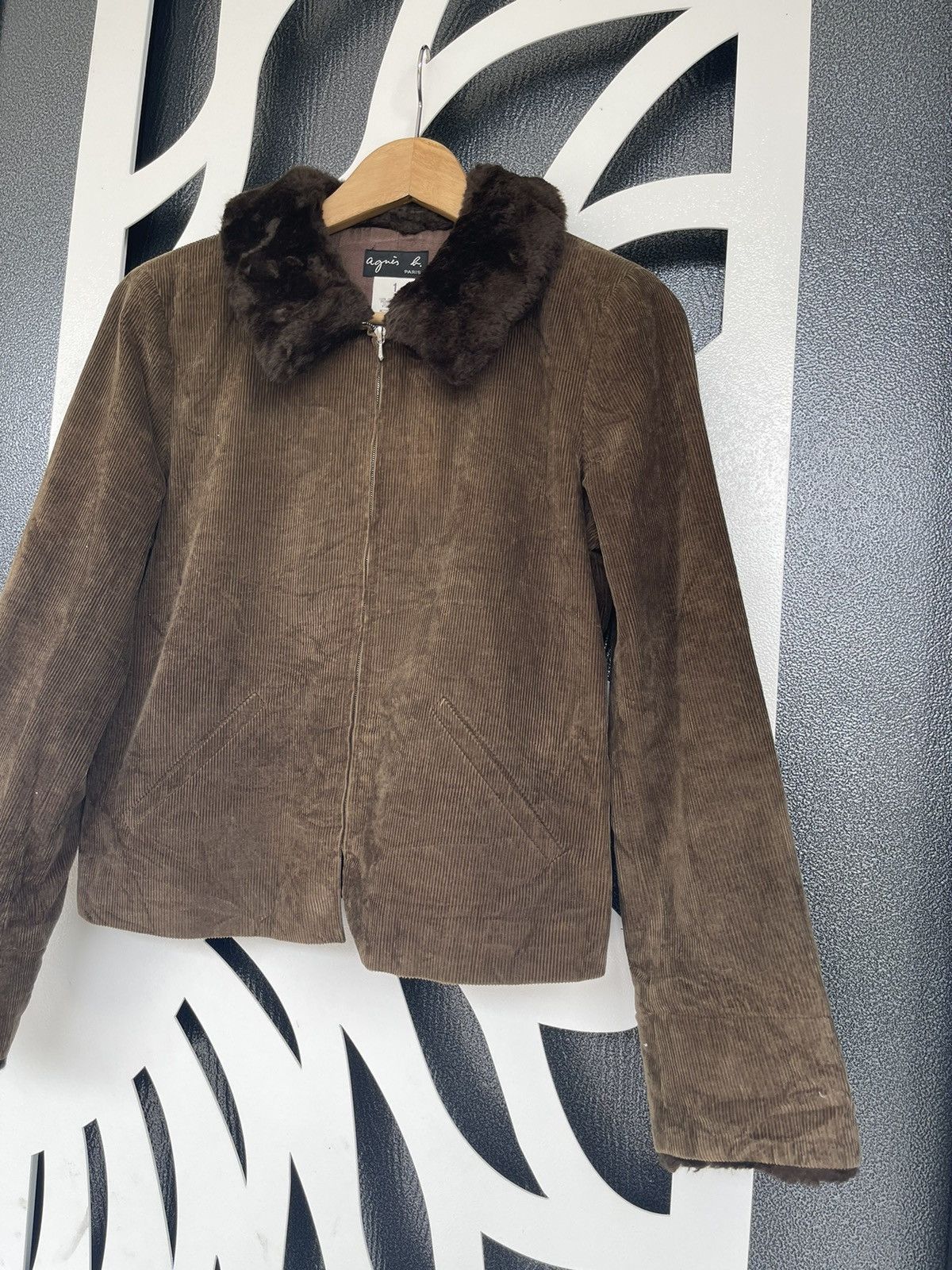 agnes b. VINTAGE AGNES.B RIRI ZIP QUDROY JACKET Size S / US 4 / IT 40 - 2 Thumbnail