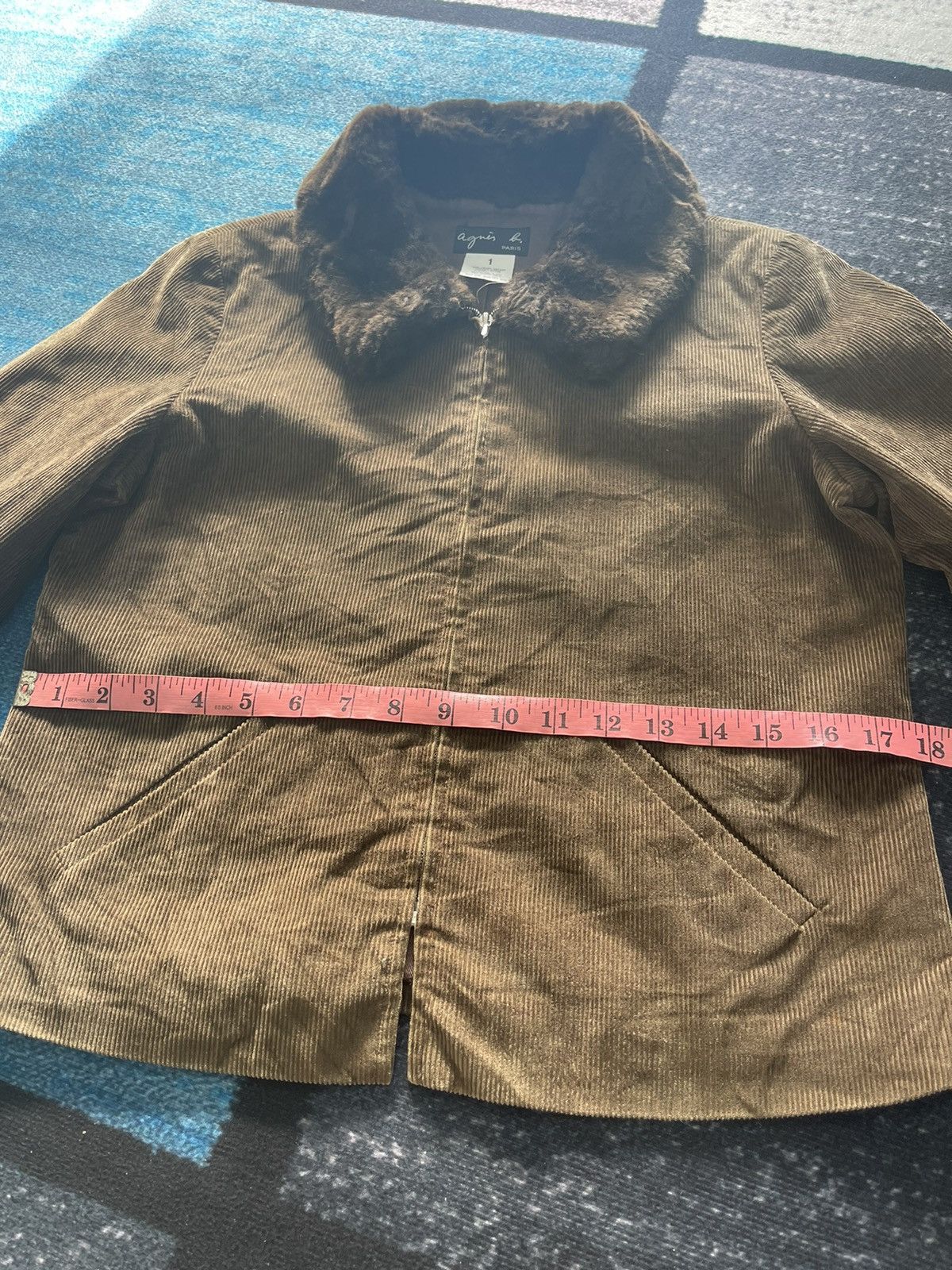 agnes b. VINTAGE AGNES.B RIRI ZIP QUDROY JACKET Size S / US 4 / IT 40 - 12 Thumbnail
