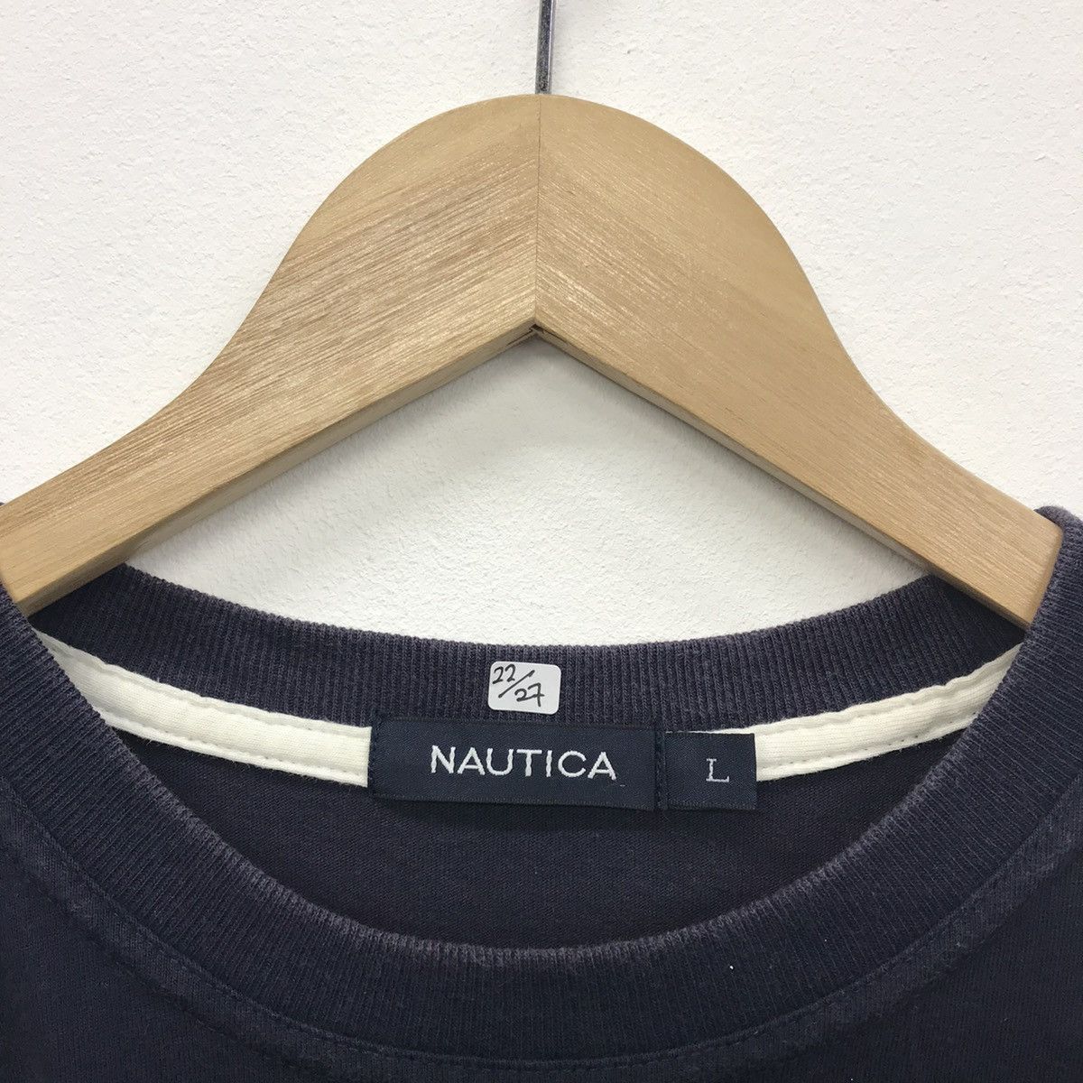 Nautica × Vintage *Rare!! Vintage Nautica sailing Ship Graphic Tee Size US L / EU 52-54 / 3 - 13 Thumbnail