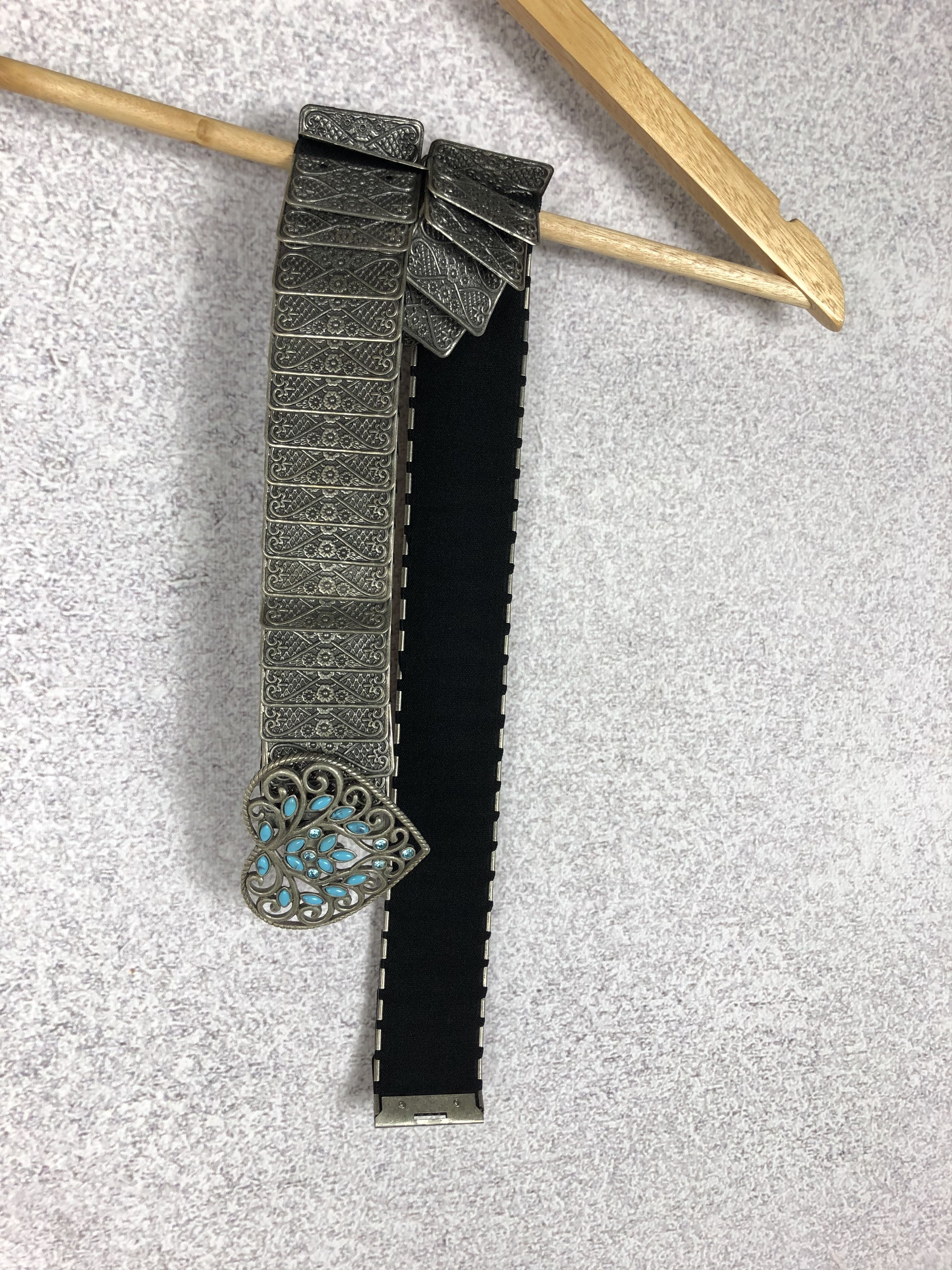 Other Vintage Avant Garde Studded Y2K Belt With Heart Size ONE SIZE - 6 Thumbnail