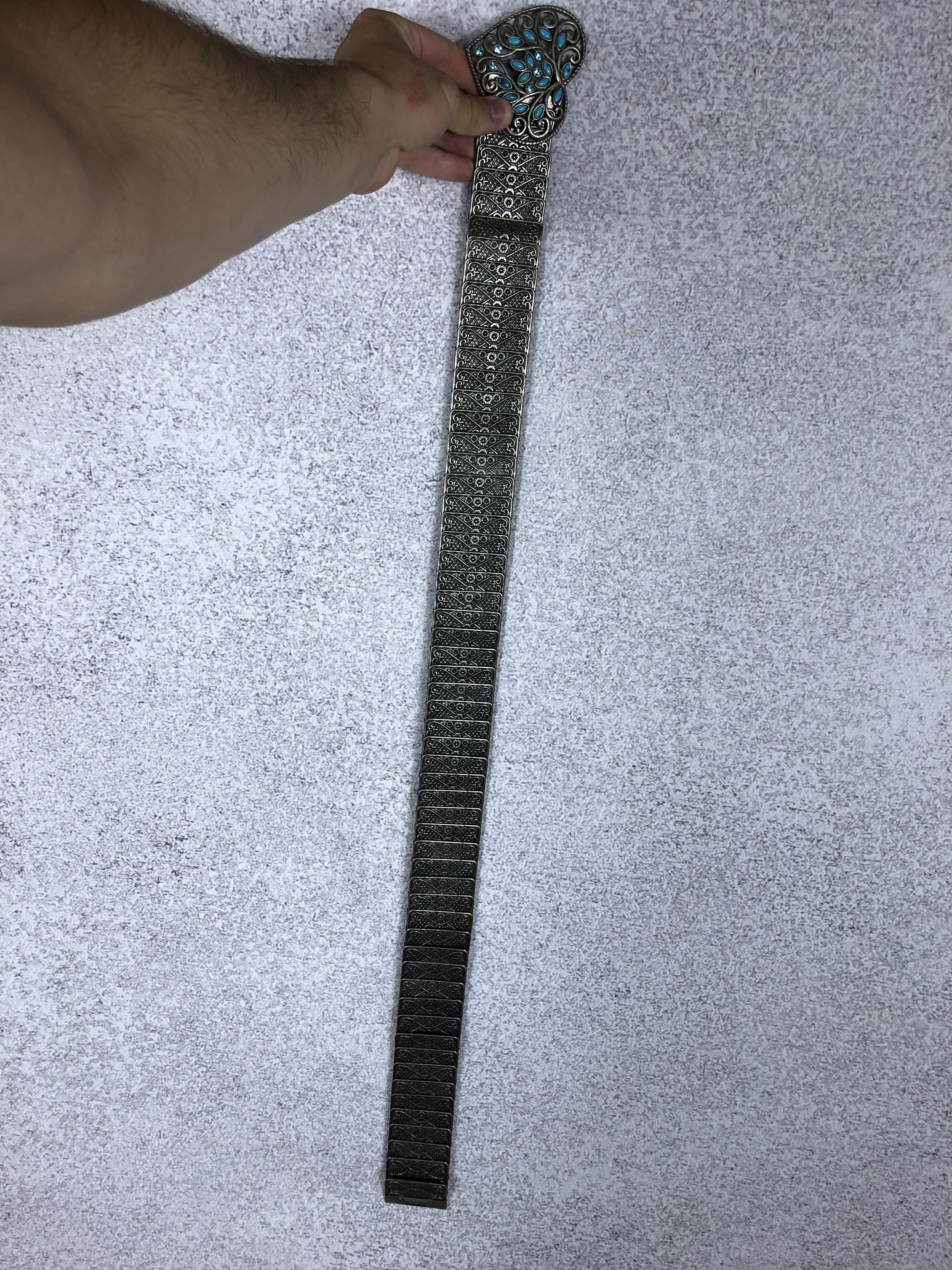 Other Vintage Avant Garde Studded Y2K Belt With Heart Size ONE SIZE - 9 Thumbnail