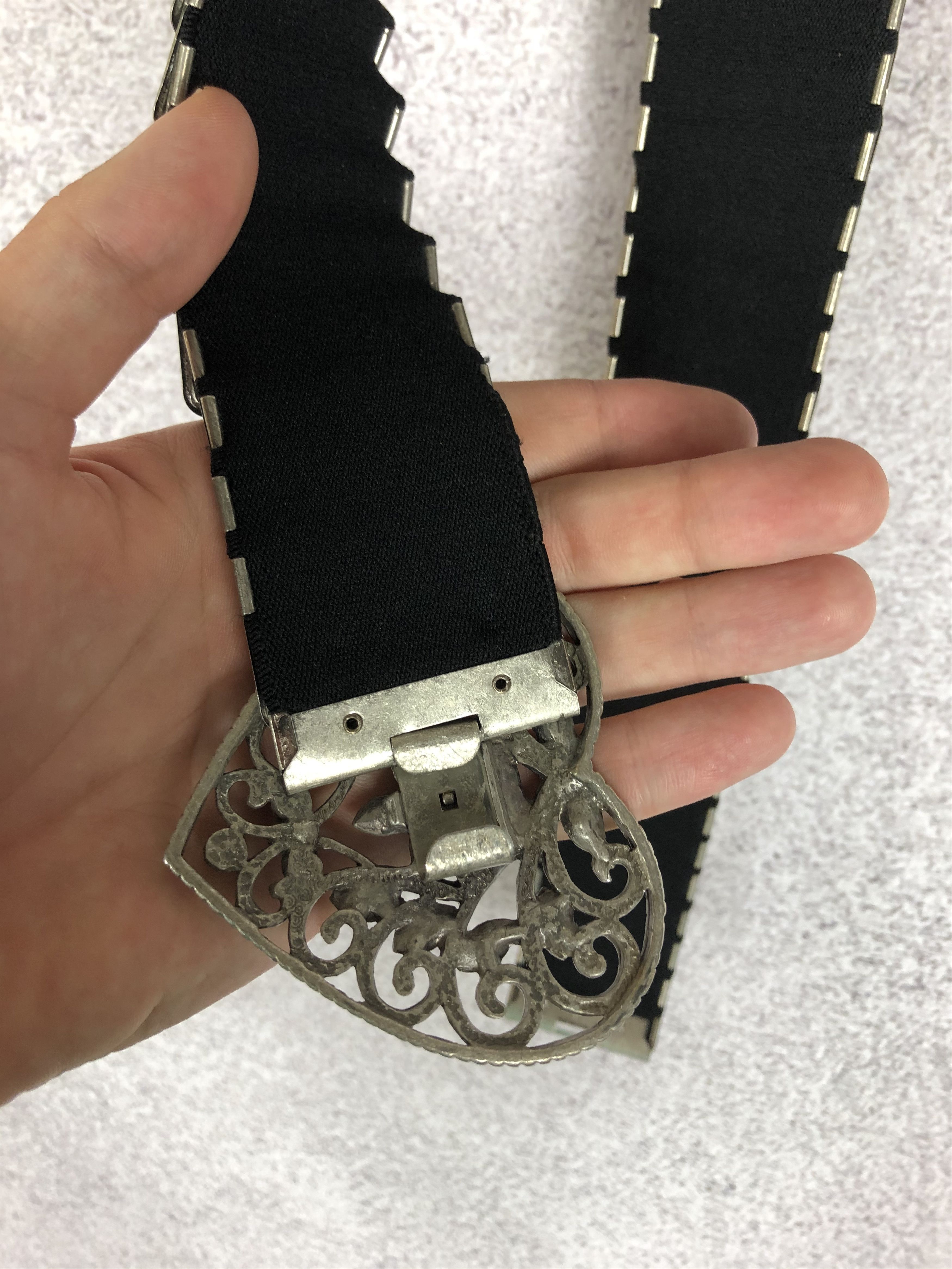Other Vintage Avant Garde Studded Y2K Belt With Heart Size ONE SIZE - 8 Thumbnail