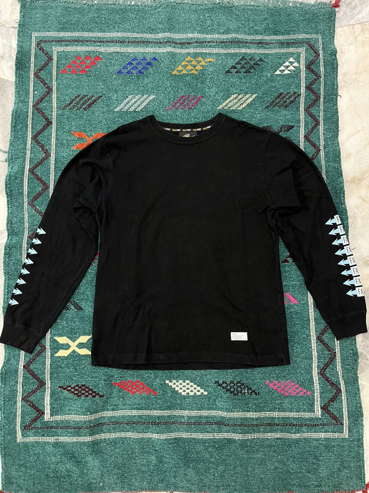 Fat Tokyo × Japanese Brand Fat Tokyo Long sleeves Sweatshirt Size US S / EU 44-46 / 1 - 1 Thumbnail
