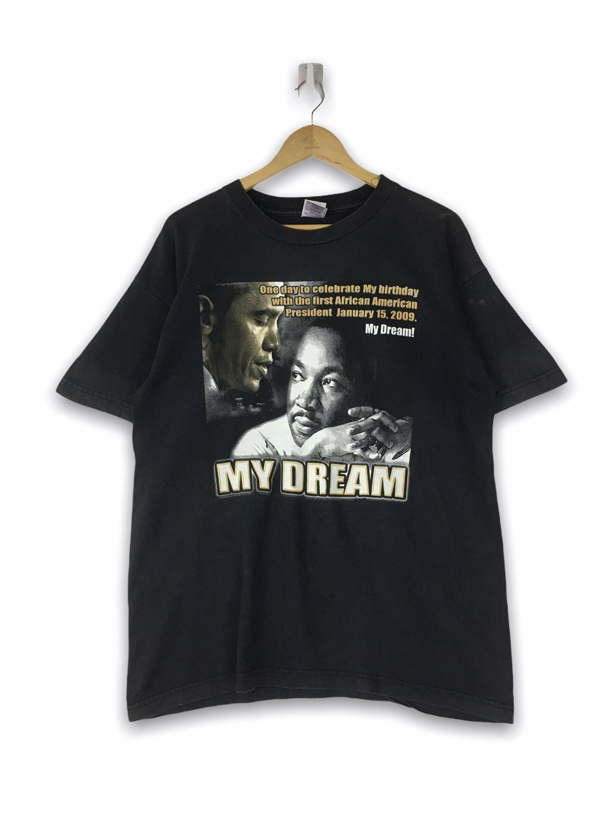 Other *Rare design Obama and Luther king jr Size US L / EU 52-54 / 3 - 1 Thumbnail