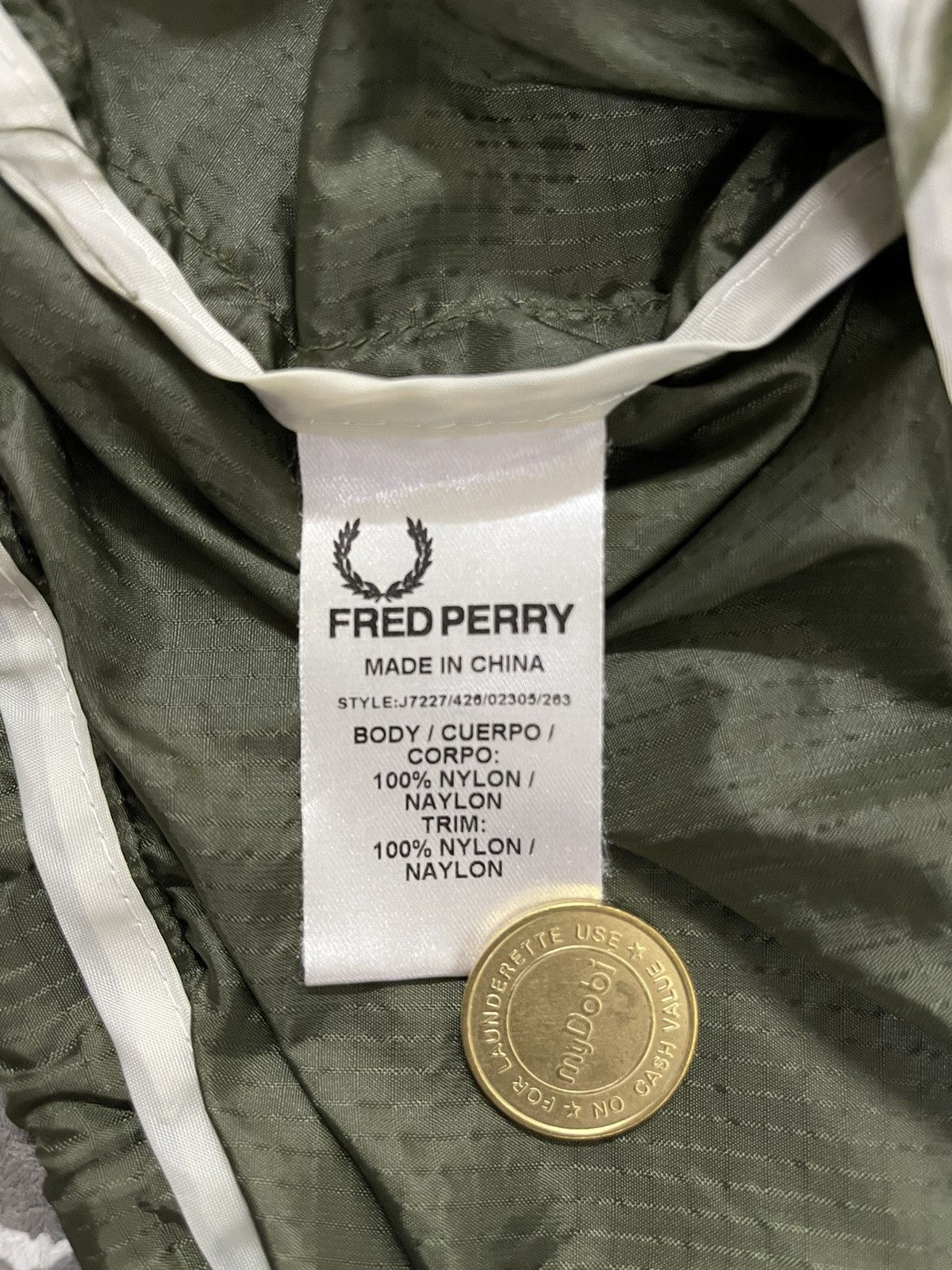 Fred Perry Fred Perry X The British Millerain Pullover Windbreaker Size US S / EU 44-46 / 1 - 6 Thumbnail