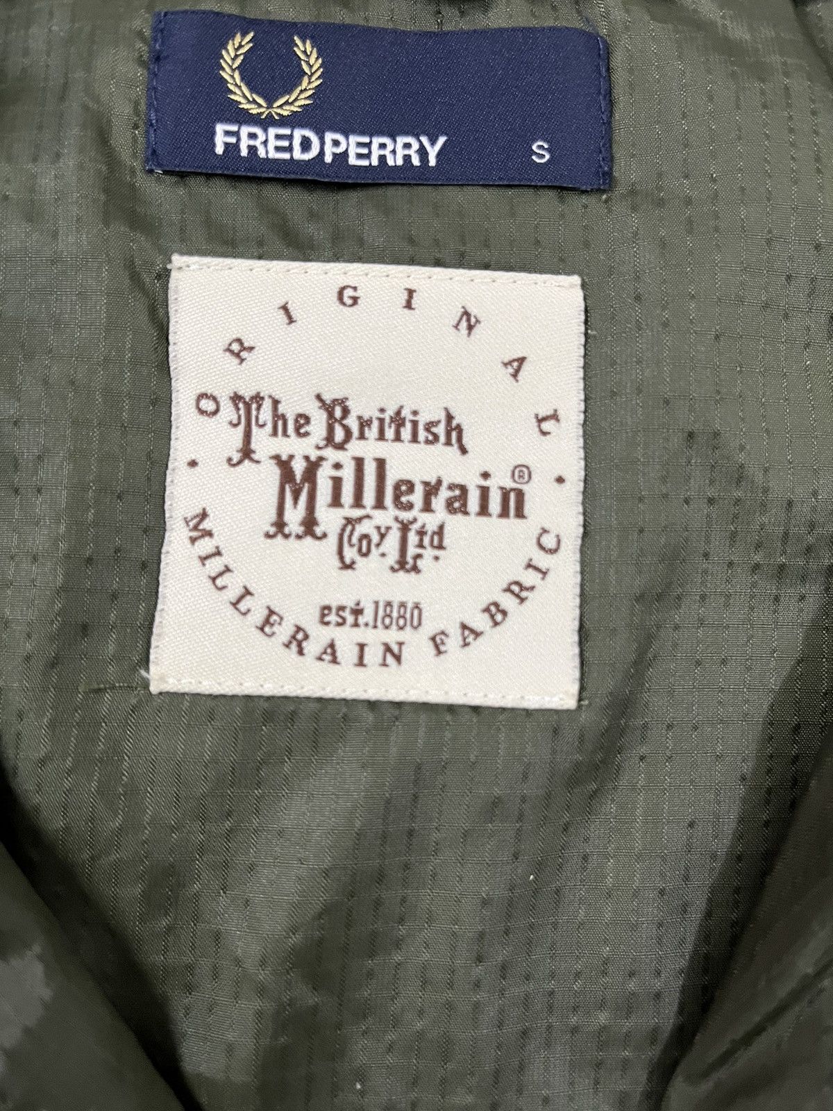 Fred Perry Fred Perry X The British Millerain Pullover Windbreaker Size US S / EU 44-46 / 1 - 5 Thumbnail