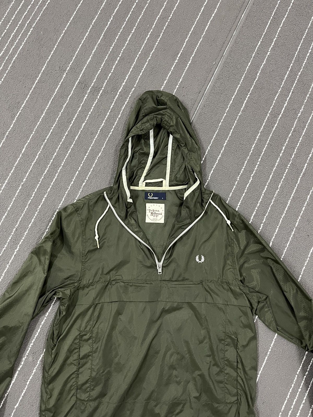 Fred Perry Fred Perry X The British Millerain Pullover Windbreaker Size US S / EU 44-46 / 1 - 3 Thumbnail