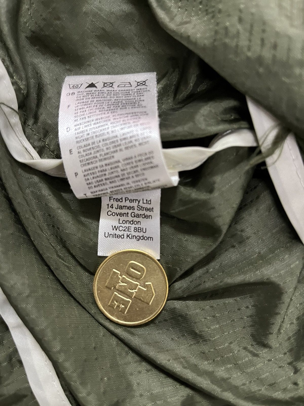 Fred Perry Fred Perry X The British Millerain Pullover Windbreaker Size US S / EU 44-46 / 1 - 7 Thumbnail