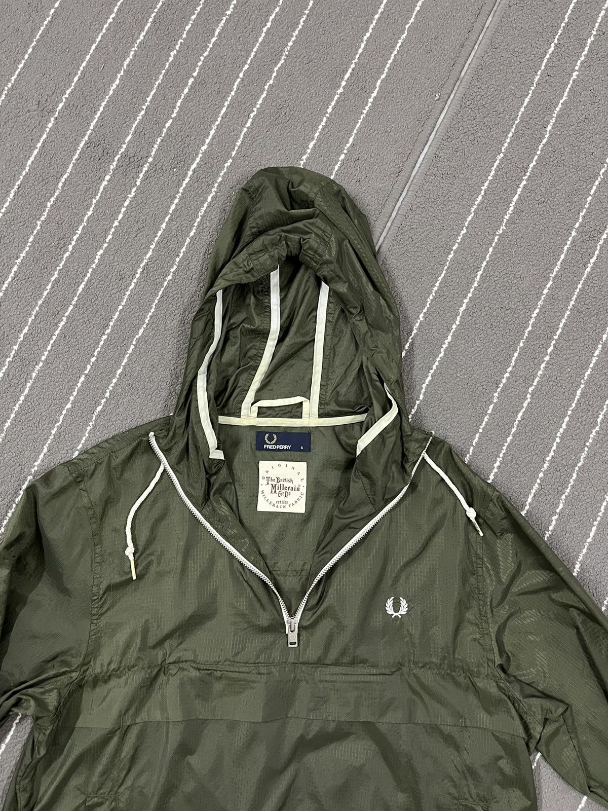 Fred Perry Fred Perry X The British Millerain Pullover Windbreaker Size US S / EU 44-46 / 1 - 4 Thumbnail