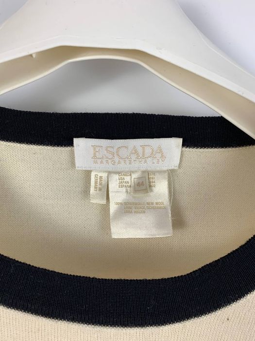 Escada Wool Mohair Vintage Sweater Made in Germany 