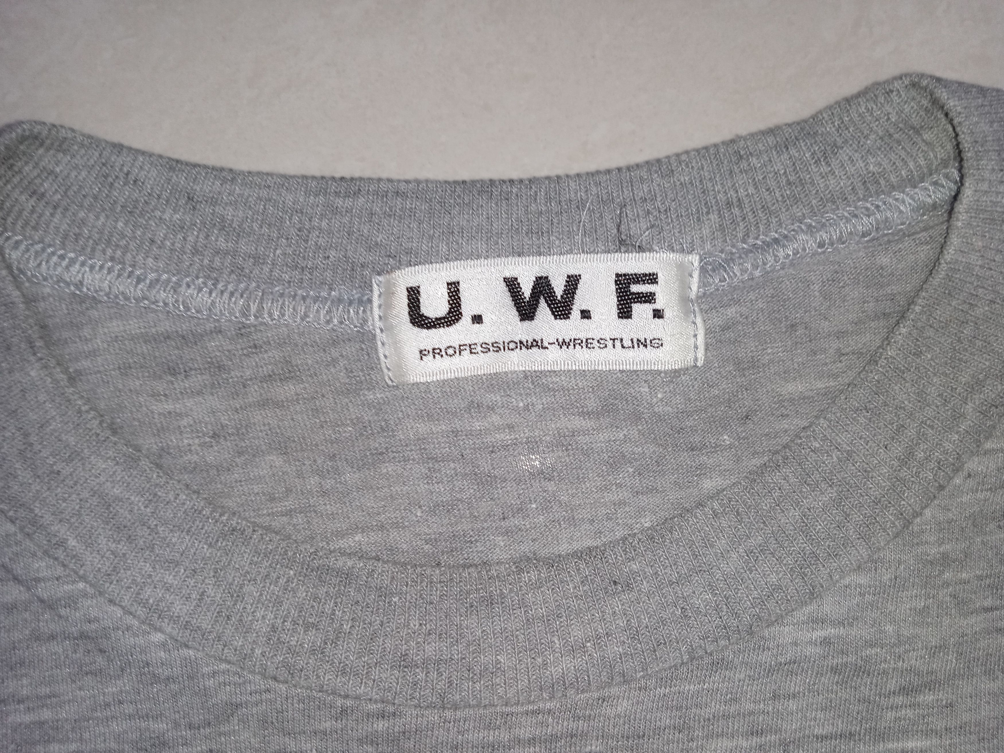 Other Vintage 90s UWF Japan Pro Wrestling 1990 T Shirt Size US M / EU 48-50 / 2 - 2 Thumbnail
