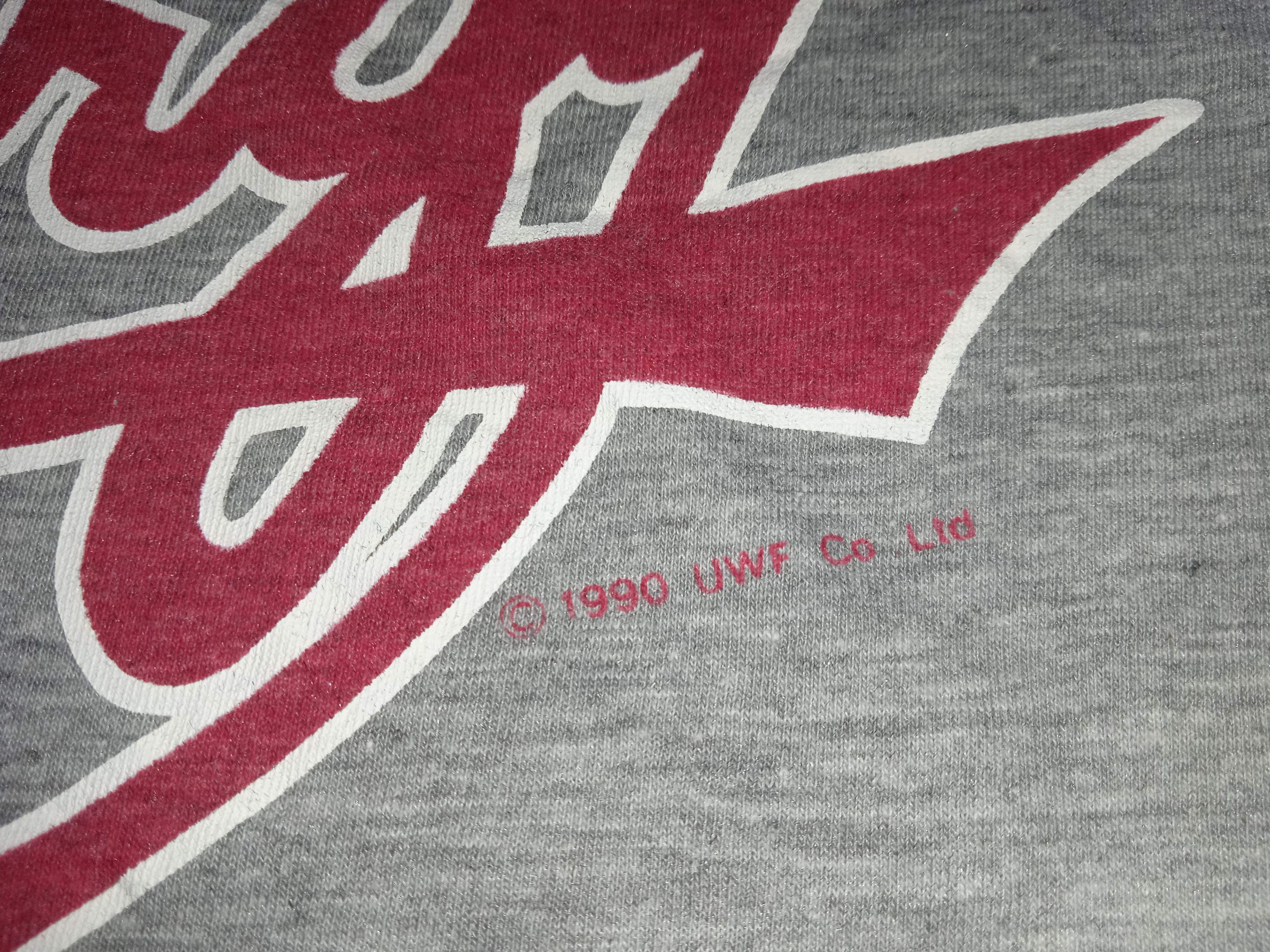Other Vintage 90s UWF Japan Pro Wrestling 1990 T Shirt Size US M / EU 48-50 / 2 - 4 Thumbnail