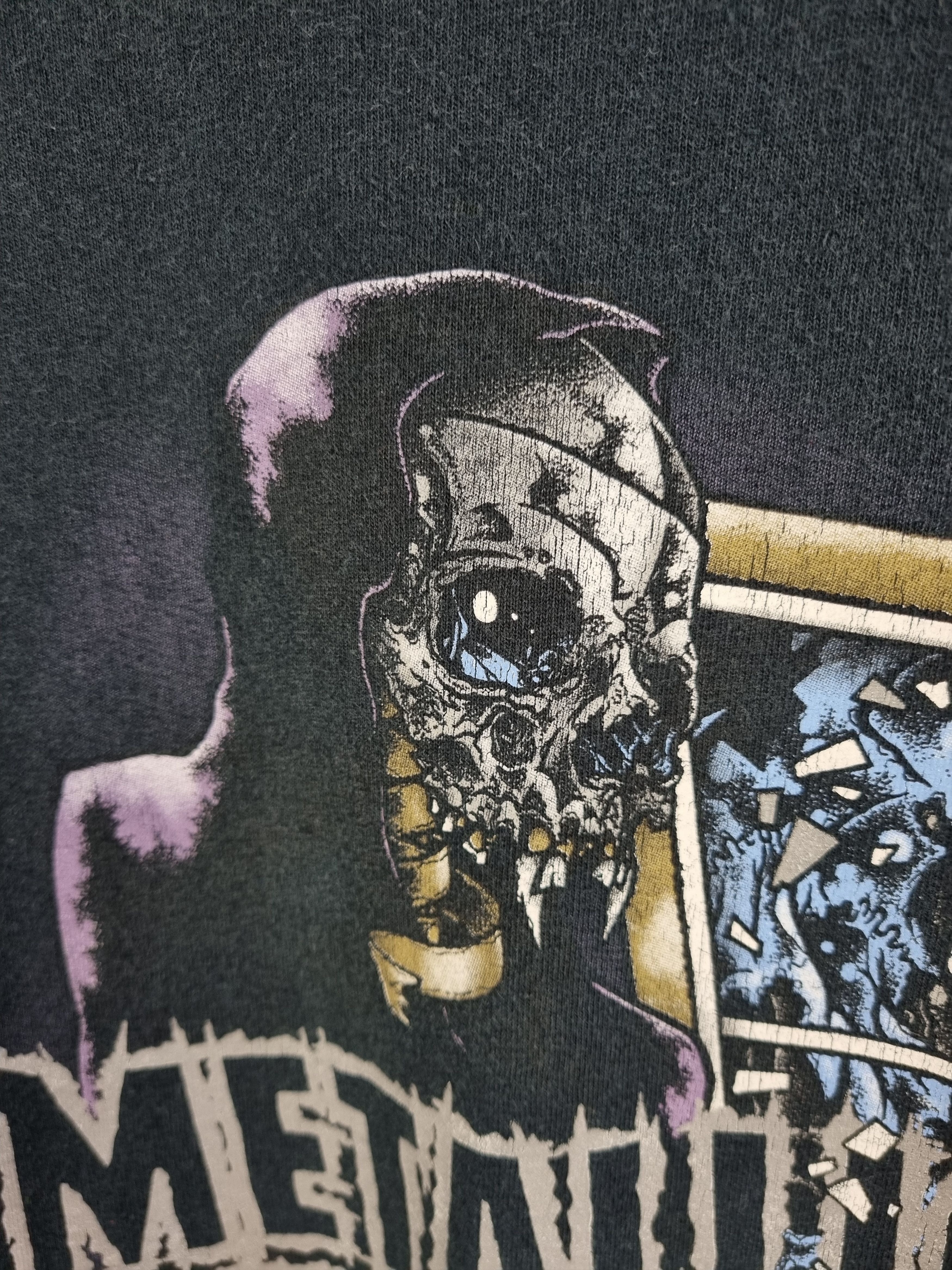 Band Tees × Metallica × Vintage Vintage Metallica Rare Print vintage Tee shirt Size US M / EU 48-50 / 2 - 4 Thumbnail