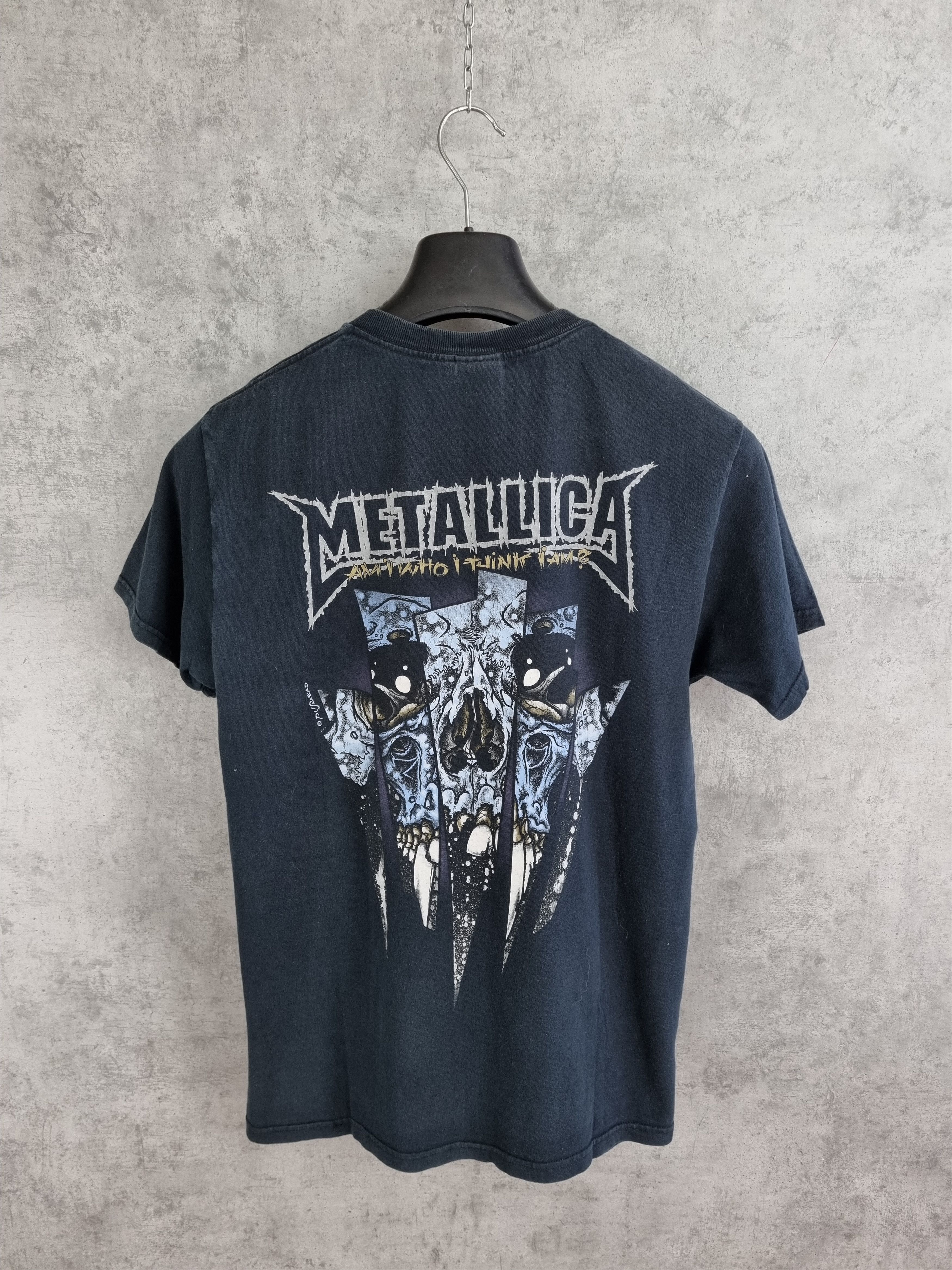 Band Tees × Metallica × Vintage Vintage Metallica Rare Print vintage Tee shirt Size US M / EU 48-50 / 2 - 1 Thumbnail