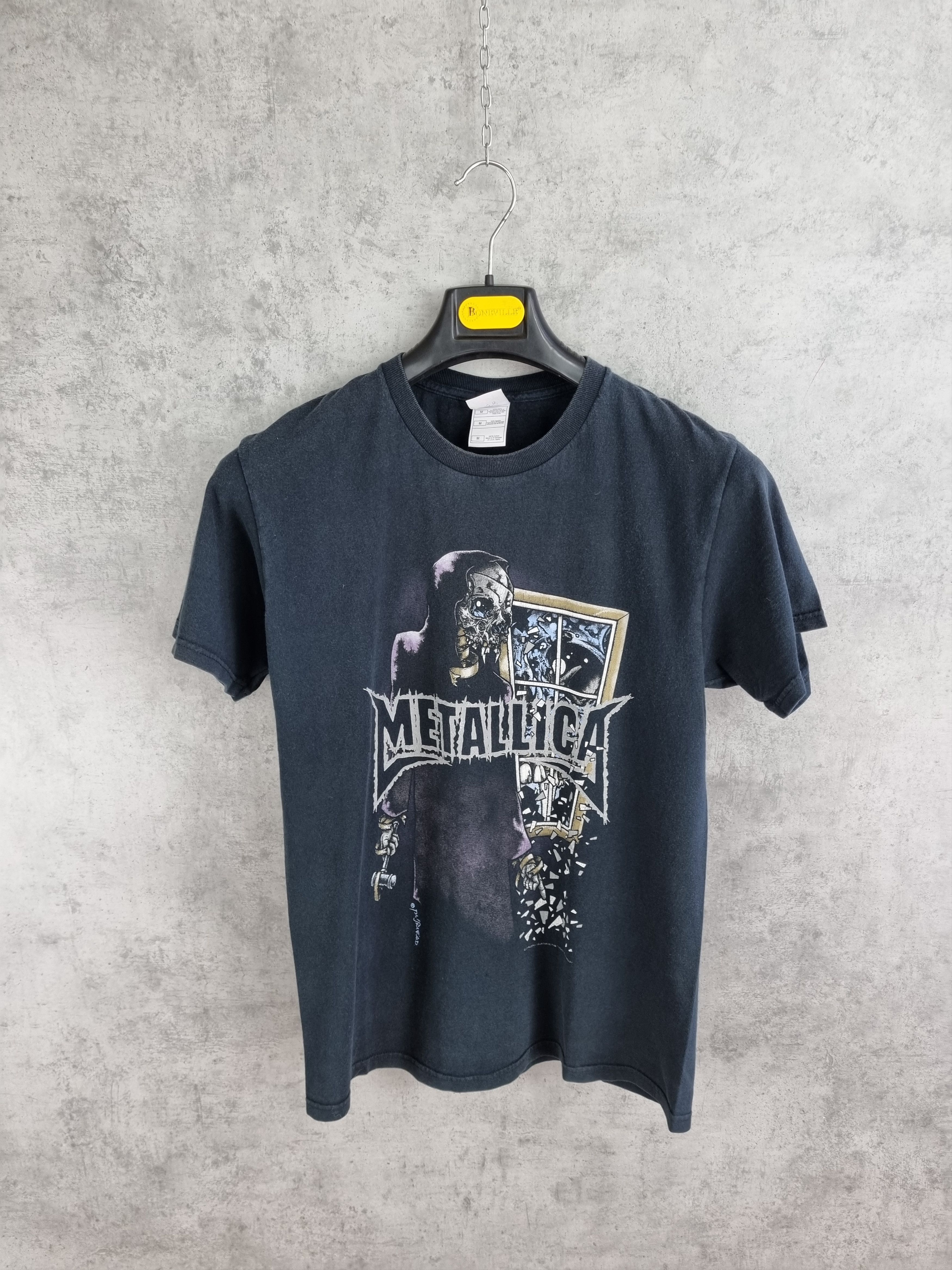 Band Tees × Metallica × Vintage Vintage Metallica Rare Print vintage Tee shirt Size US M / EU 48-50 / 2 - 2 Thumbnail