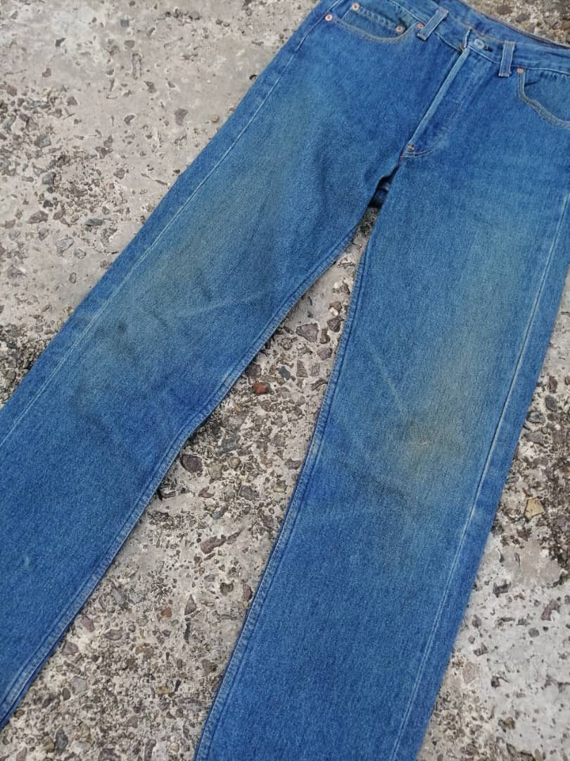 Levi's × Levi's Vintage Clothing Jeans Levi's 501 Vintage 90s Rusty Dirty Denim Size US 29 - 5 Thumbnail